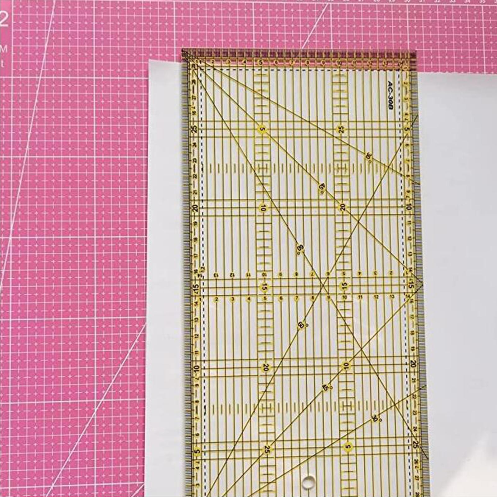 Non-Slip Grip Roll DIY Invisible for Quilting Ruler Template Household