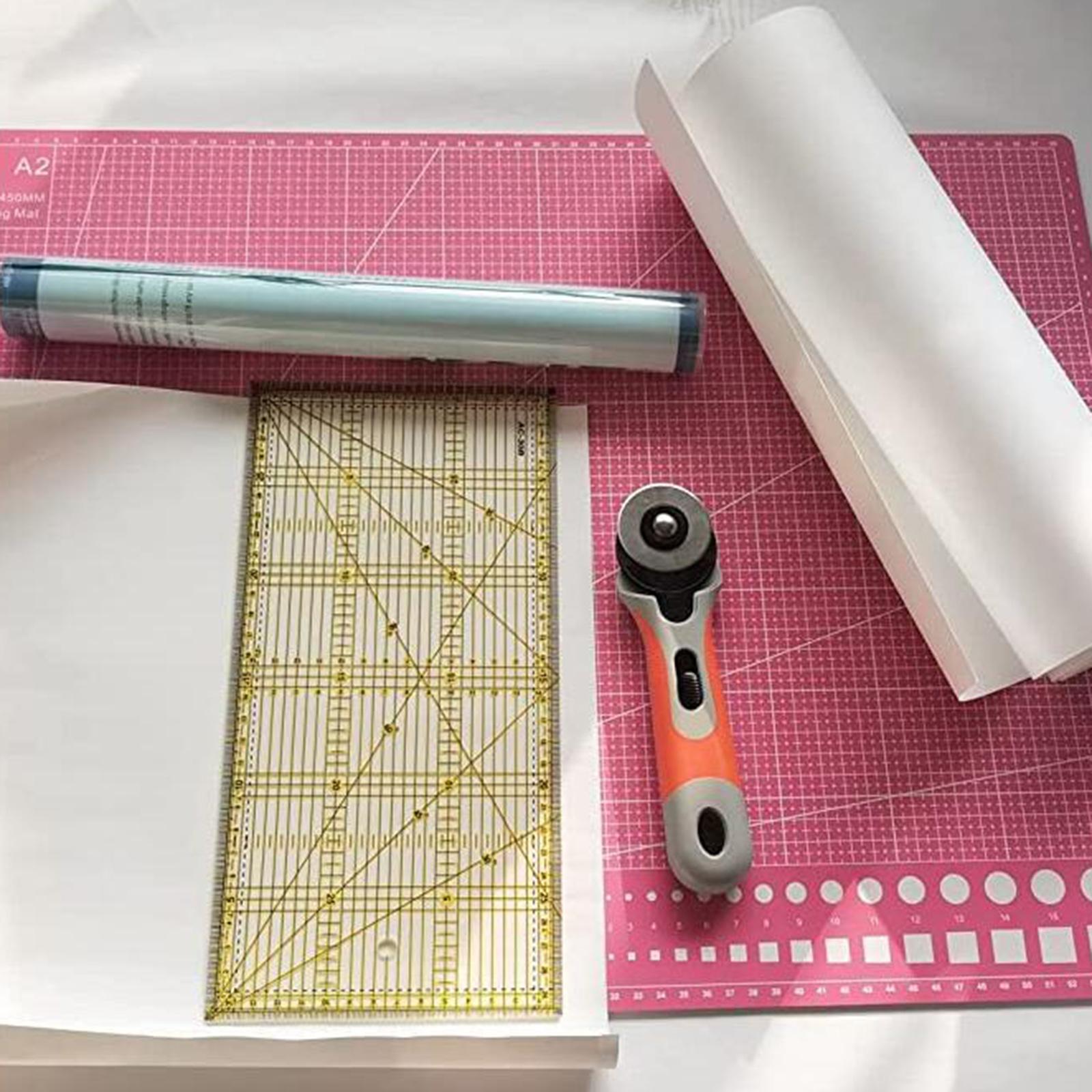 Non-Slip Grip Roll DIY Invisible for Quilting Ruler Template Household