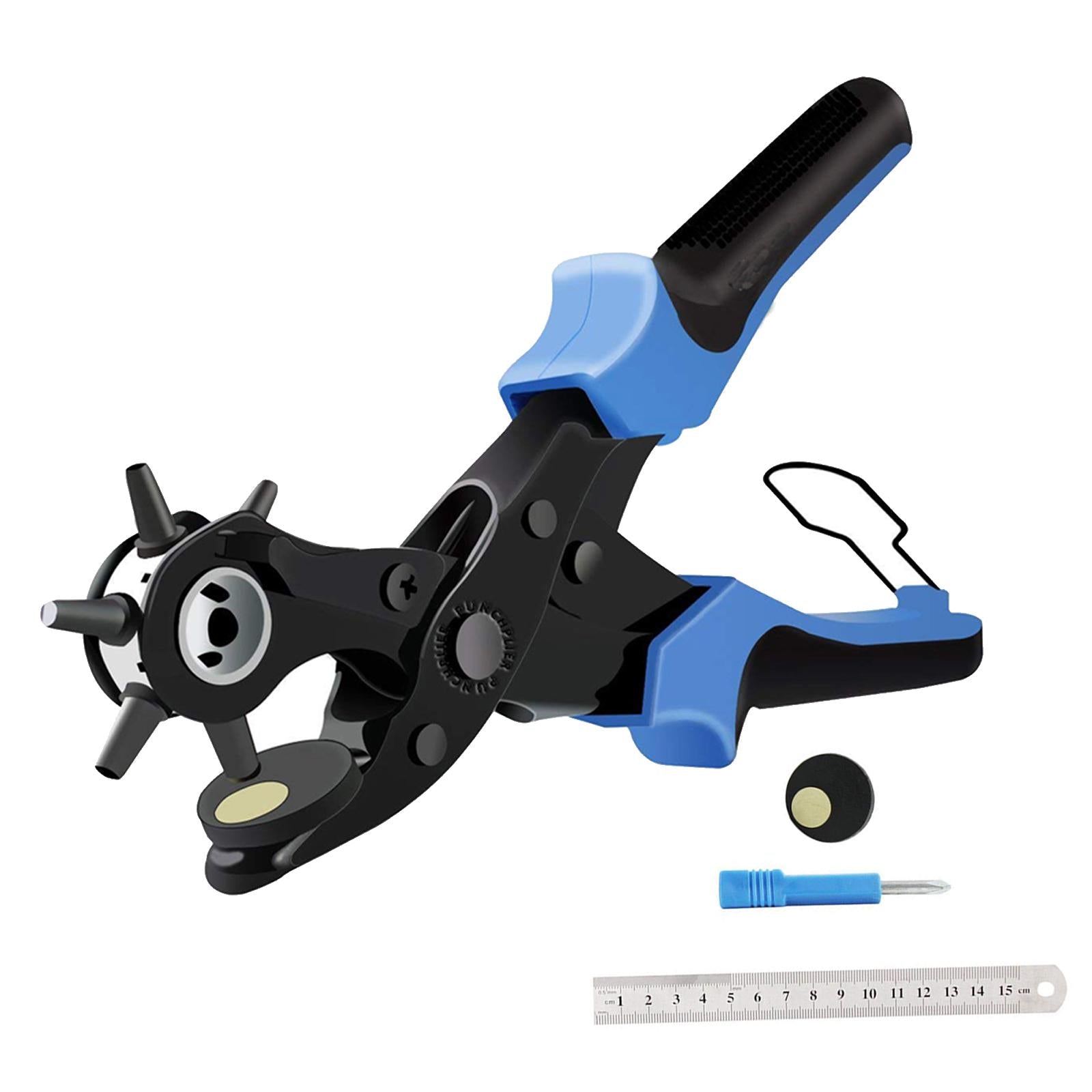 Leather Belt Hole Punch Grind Rod Hand Punching for Card Watch Bands Strap