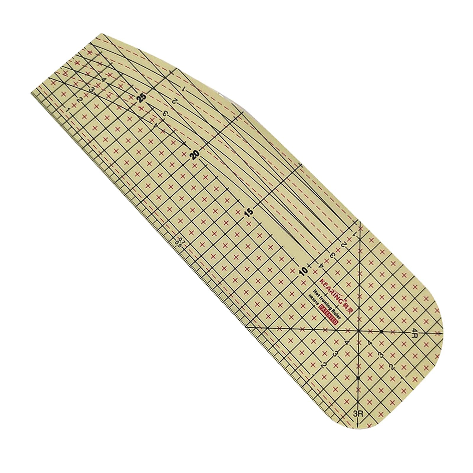 Hot Hem Ruler Sewing Measuring Tools Patchwork Ruler Ironing Ruler HR3010