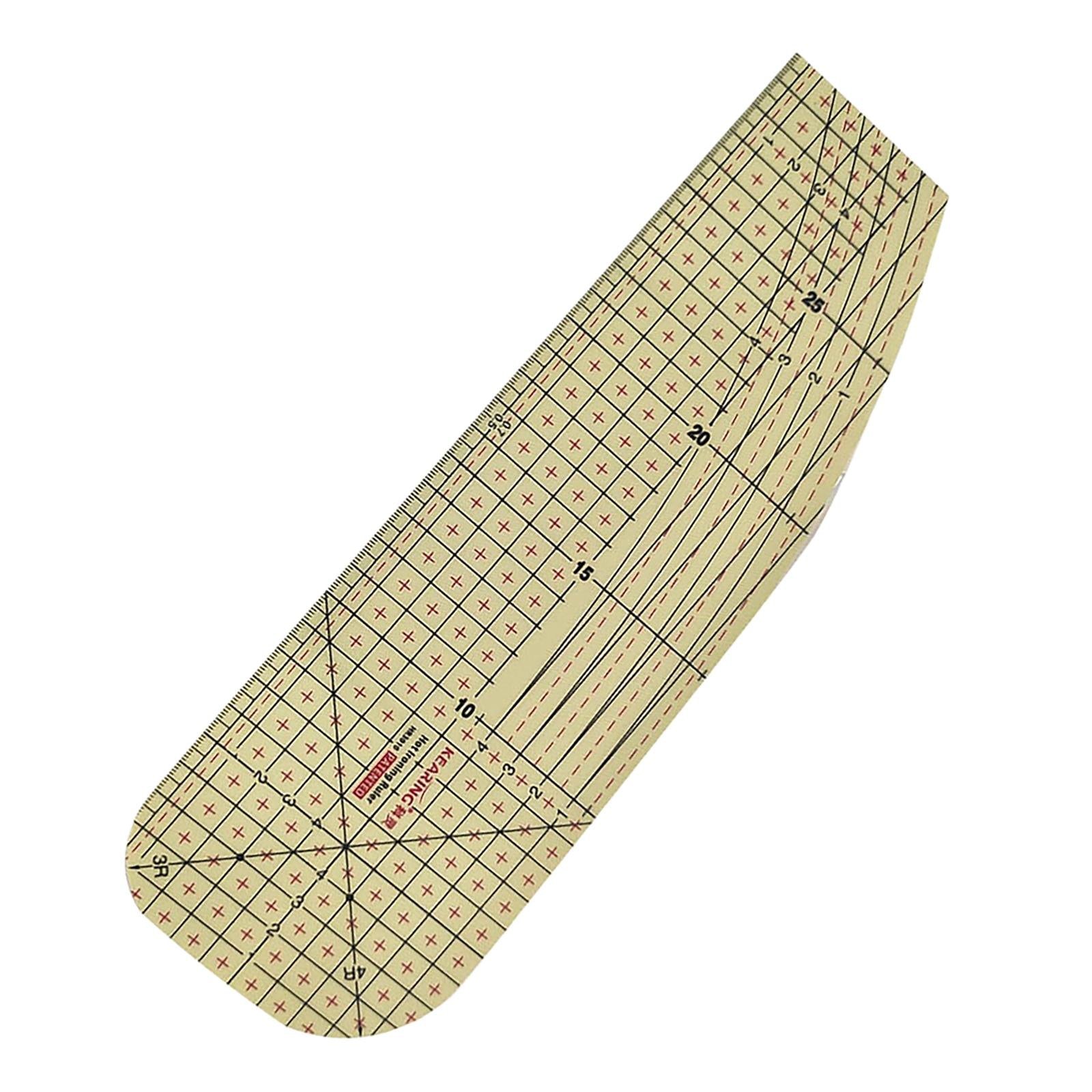 Hot Hem Ruler Sewing Measuring Tools Patchwork Ruler Ironing Ruler HR3010
