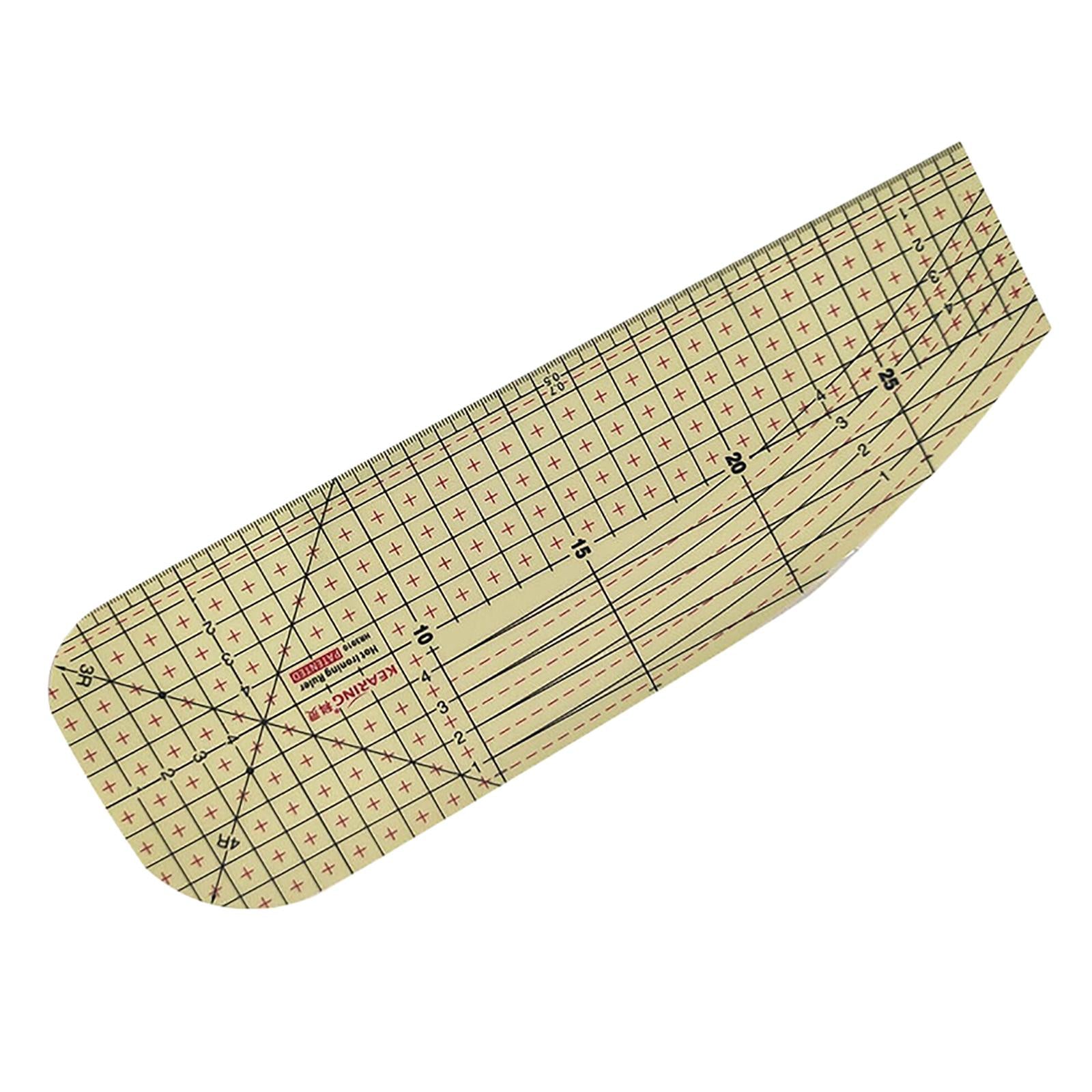 Hot Hem Ruler Sewing Measuring Tools Patchwork Ruler Ironing Ruler HR3010