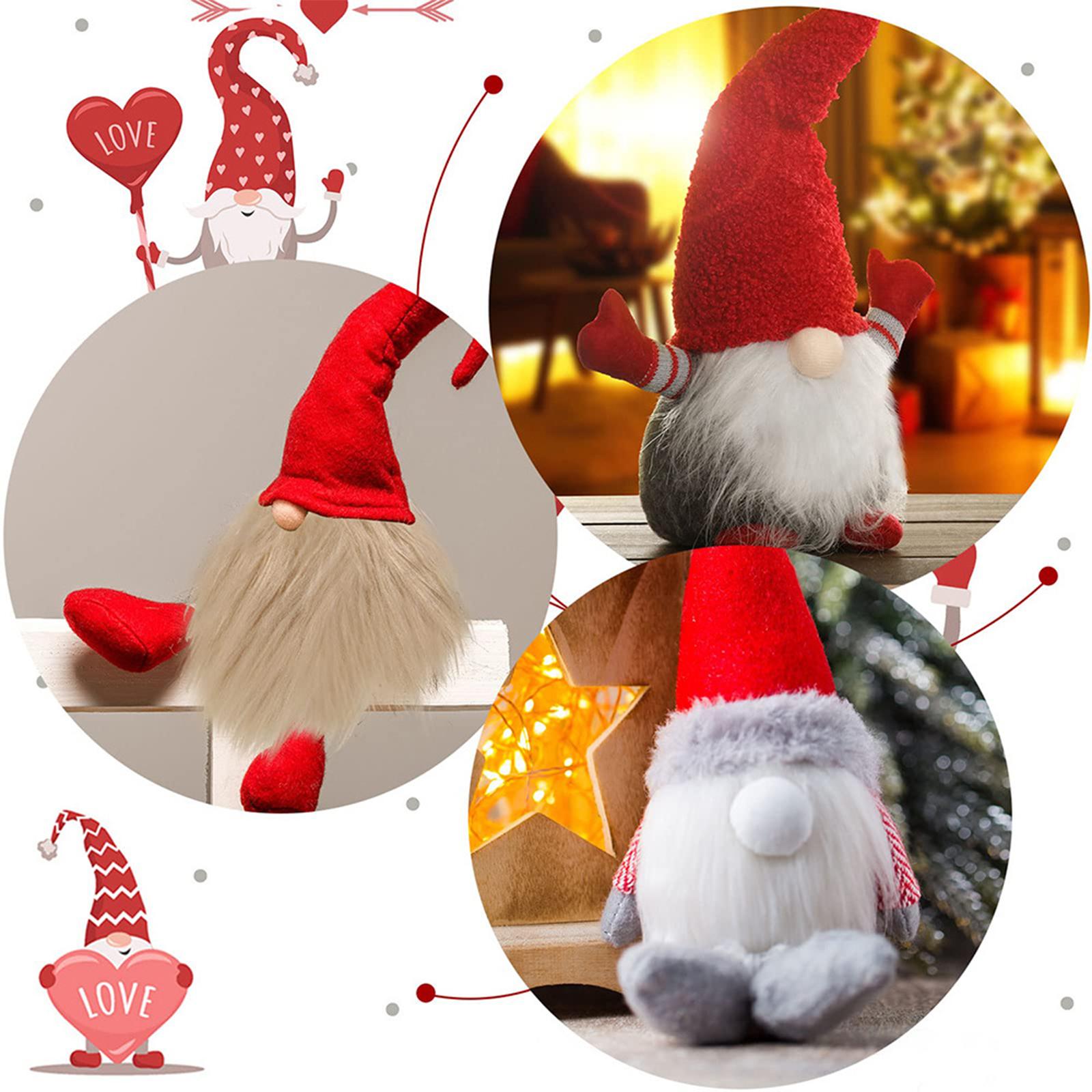 12x Pre-Cut Gnome Beard Unfinished Wooden Balls DIY Craft Supplies white