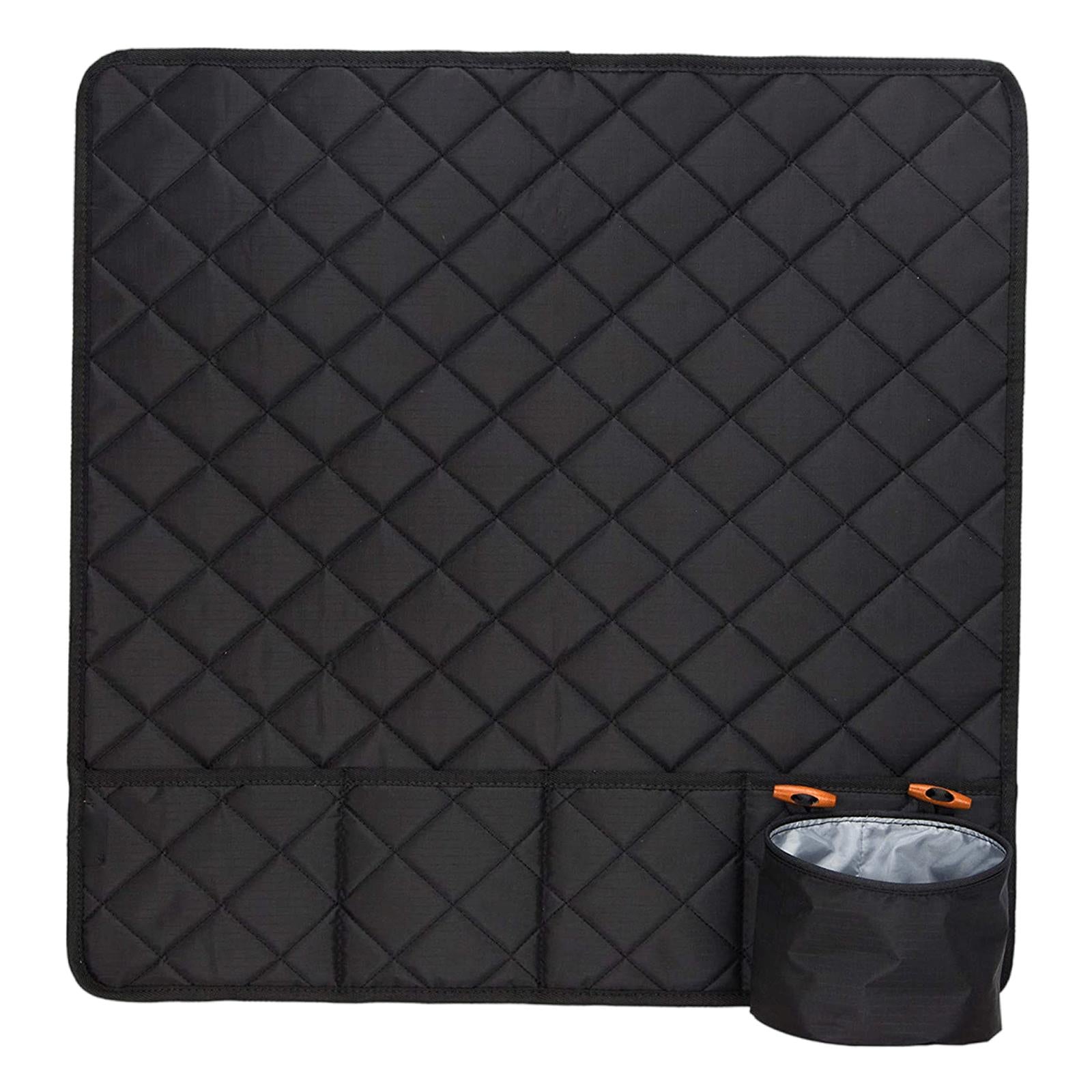 Quilted Sewing Machine Pad with Storage Pockets for Table Sewing Machine Mat
