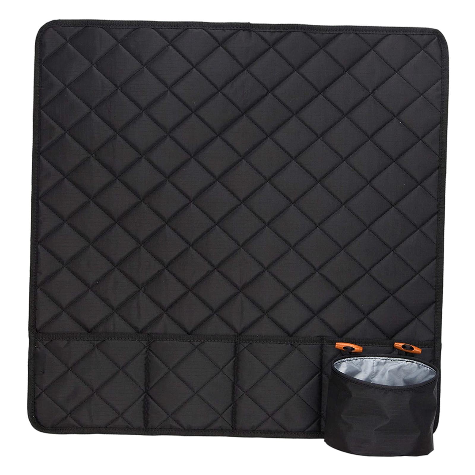 Quilted Sewing Machine Pad with Storage Pockets for Table Sewing Machine Mat