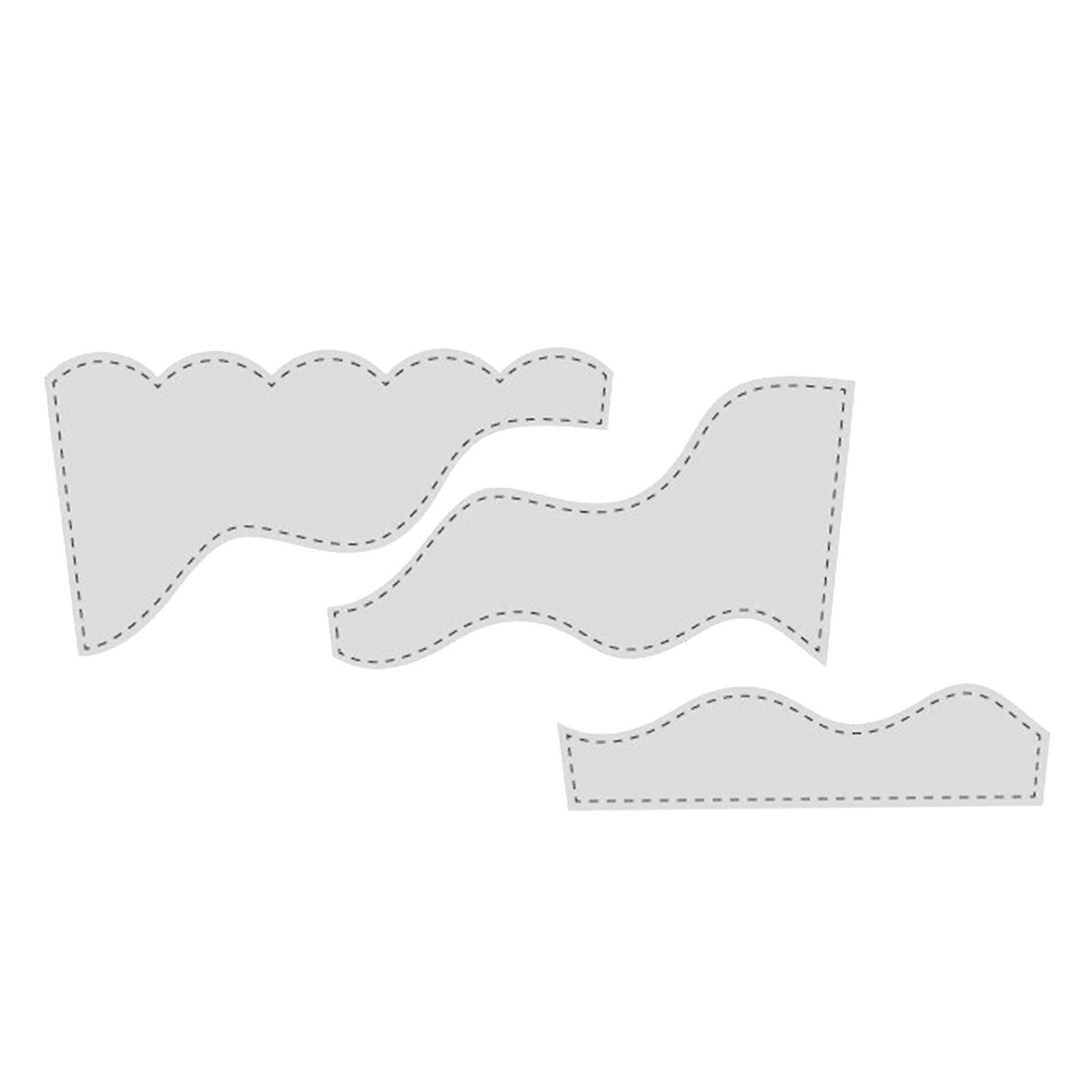 Acrylic Patchwork Quilting Template Ruler Sewing Pattern Tailor Bowl Mat S