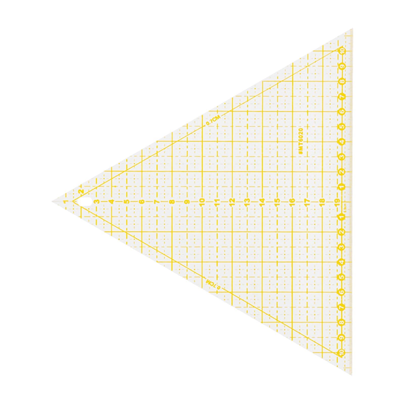 Acrylic Sewing Patchwork Ruler Tailor Quilting Tool Drawing Craft Template