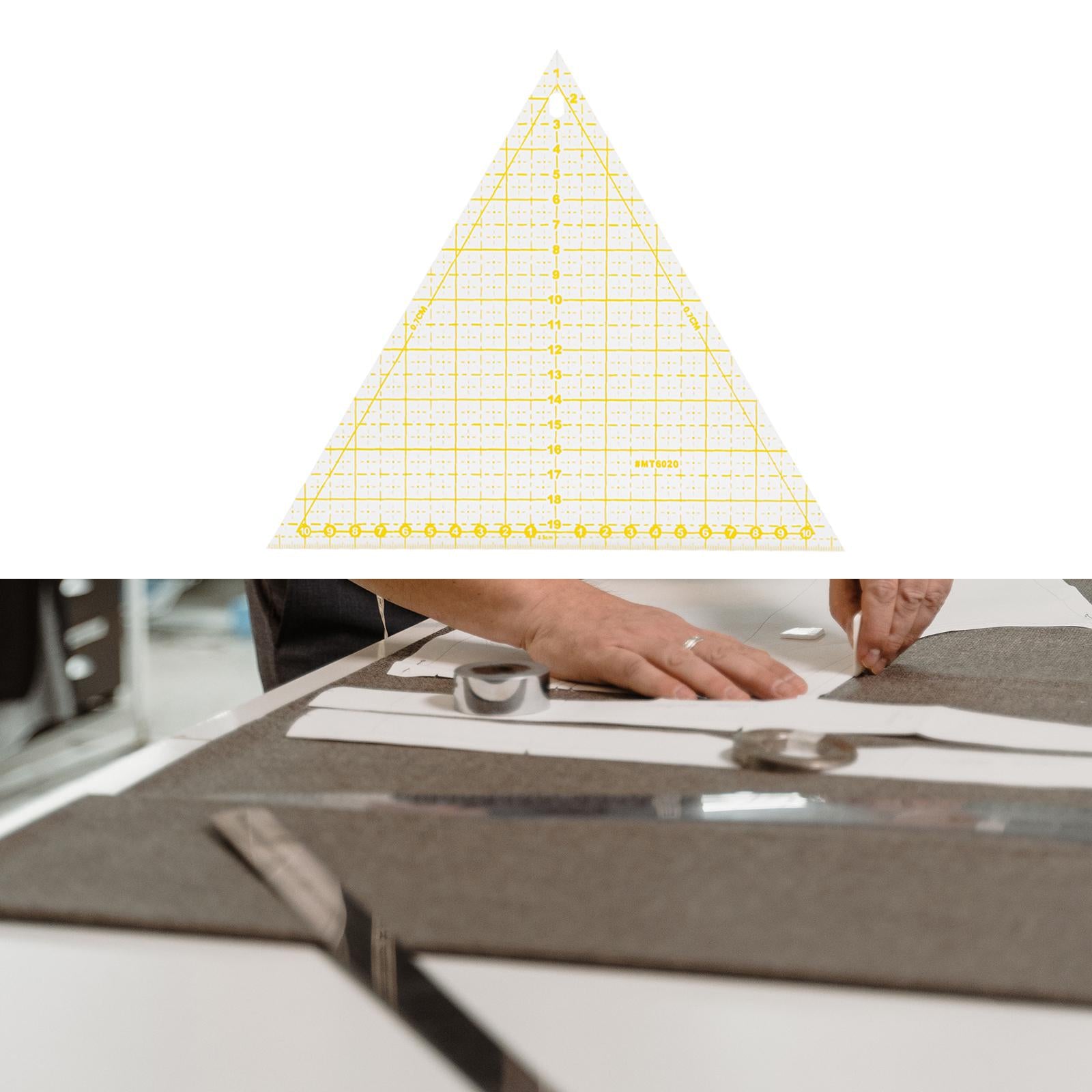 Acrylic Sewing Patchwork Ruler Tailor Quilting Tool Drawing Craft Template