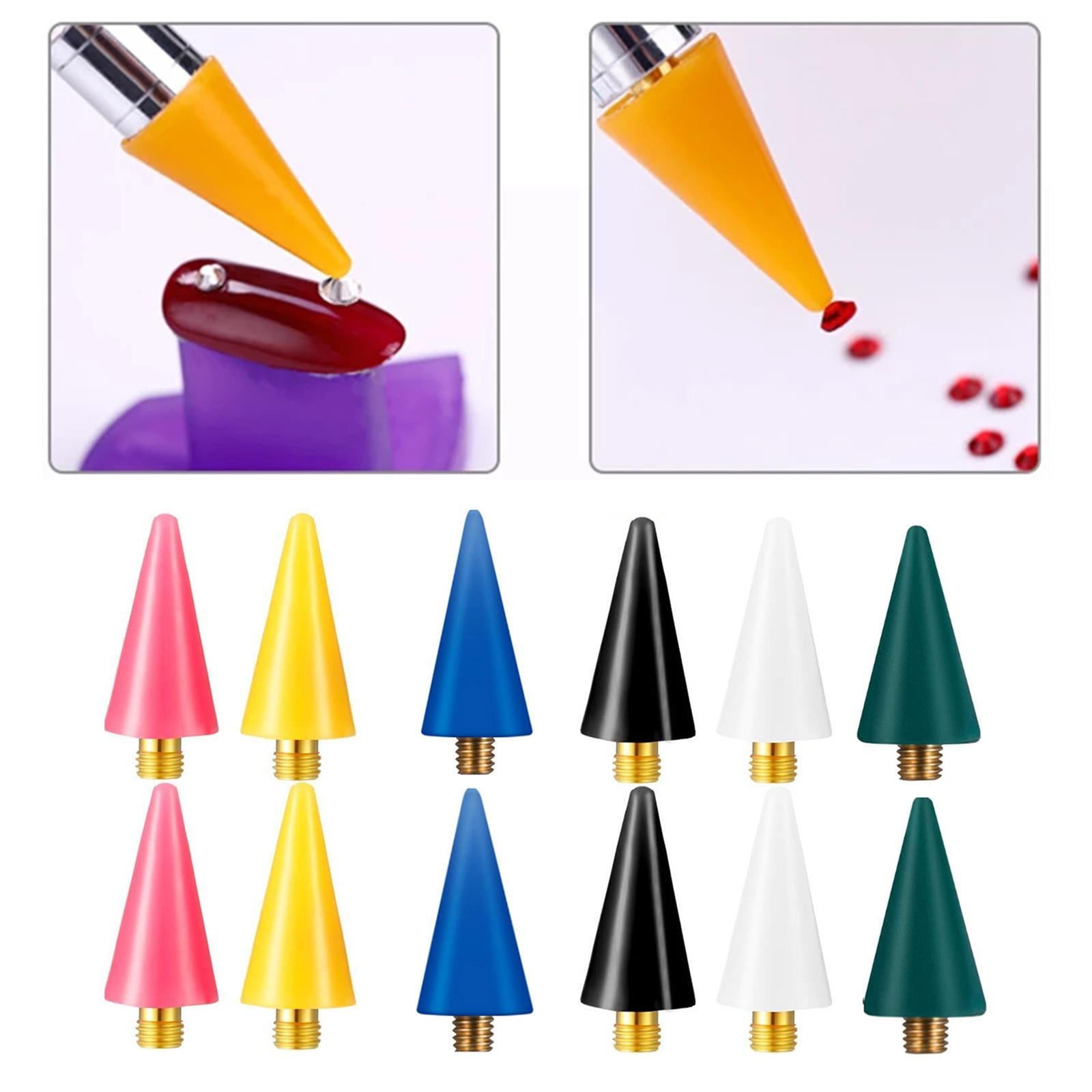 12x DIY Diamond Painting Pen Point Drill Pen Replace Accessories mixed color