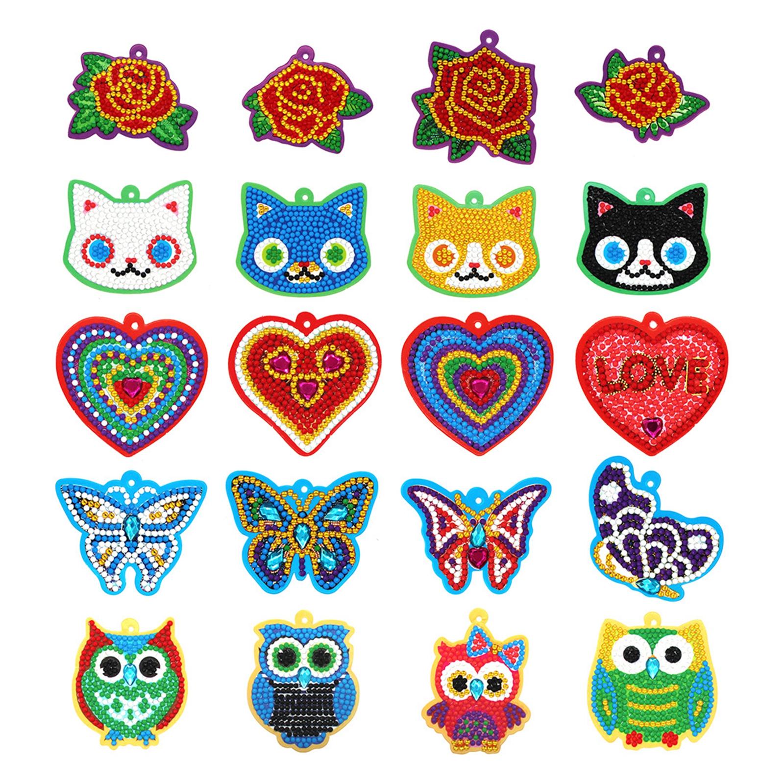Cartoon DIY Full Drill Diamond Painting Arts Crafts Embroidery Kits Pendant
