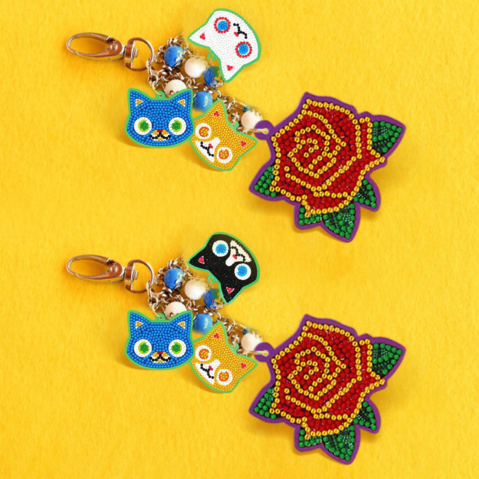 Cartoon DIY Full Drill Diamond Painting Arts Crafts Embroidery Kits Pendant