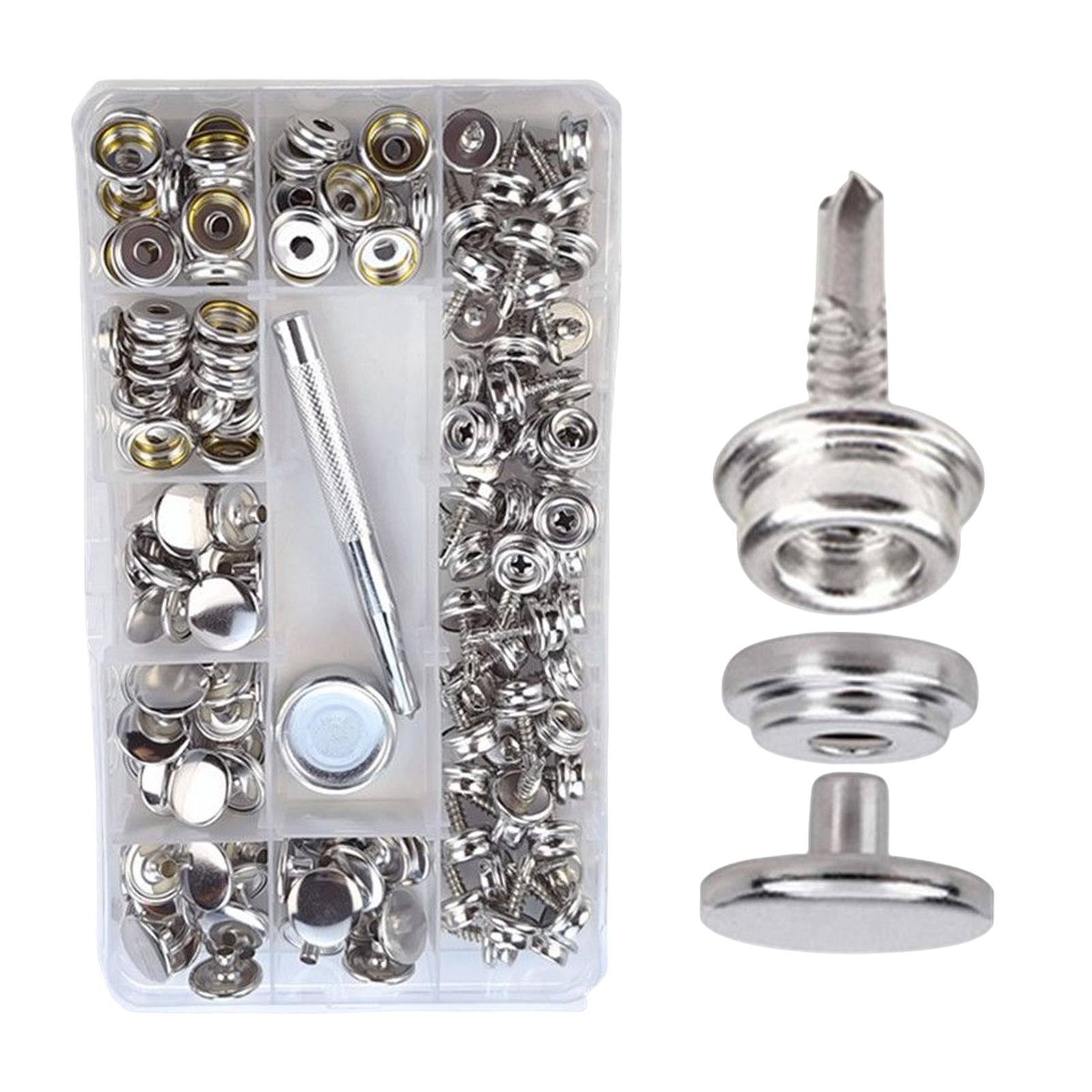 Canvas Tarp Snap Button Boat Cover Screw Fastener Furniture Buckle Tools