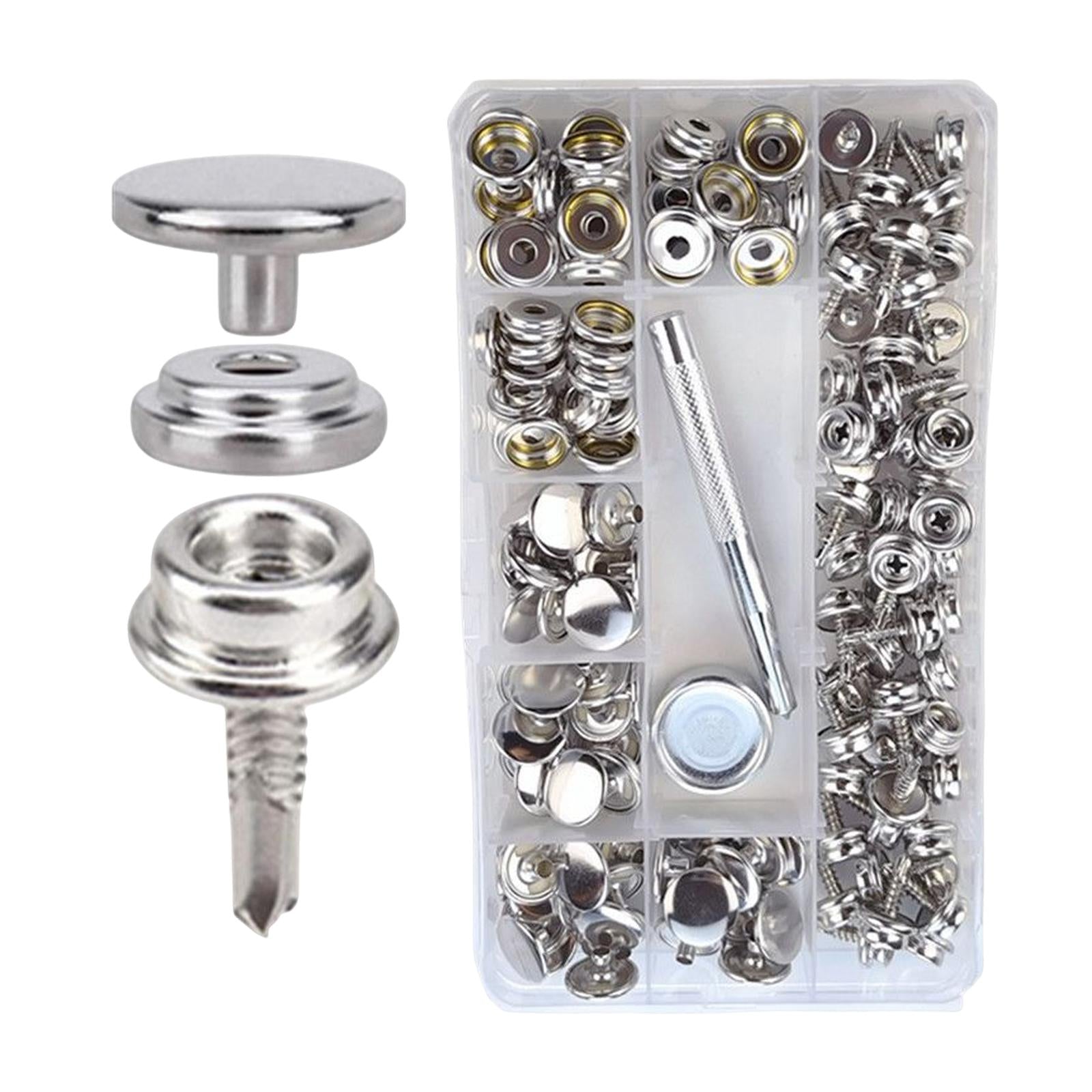 Canvas Tarp Snap Button Boat Cover Screw Fastener Furniture Buckle Tools