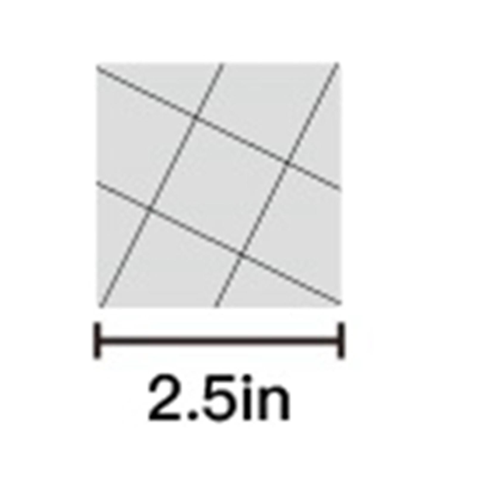 Square Quilting Template Quilter Ruler Quilt Templates Fabric Cutting Rulers 2.5x2.5inch