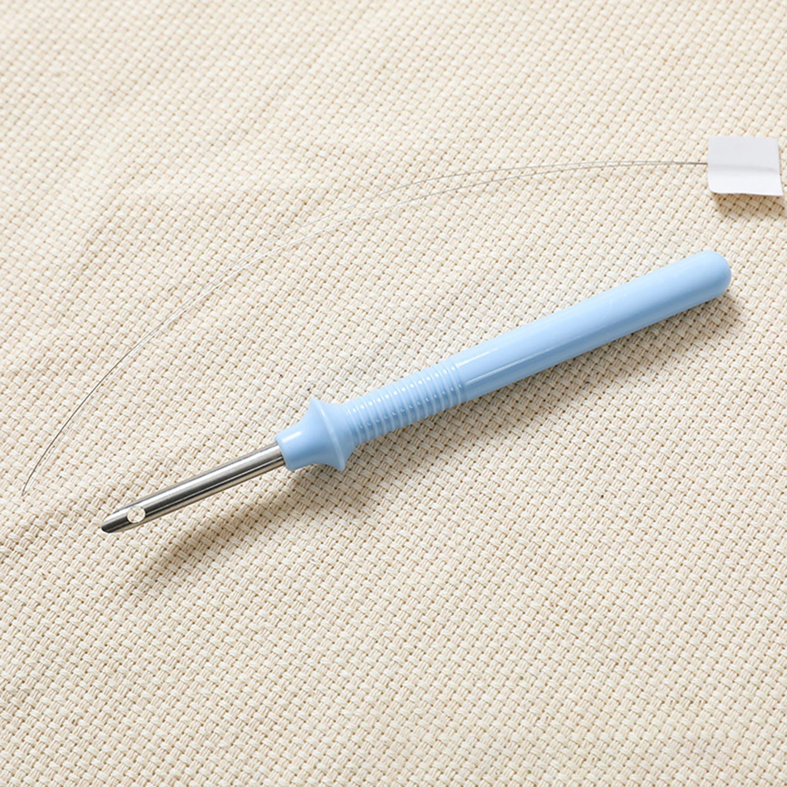 5x Punch Needle Embroidery Pen Set Weaving Cross Stitch Sewing 0.5cm Head