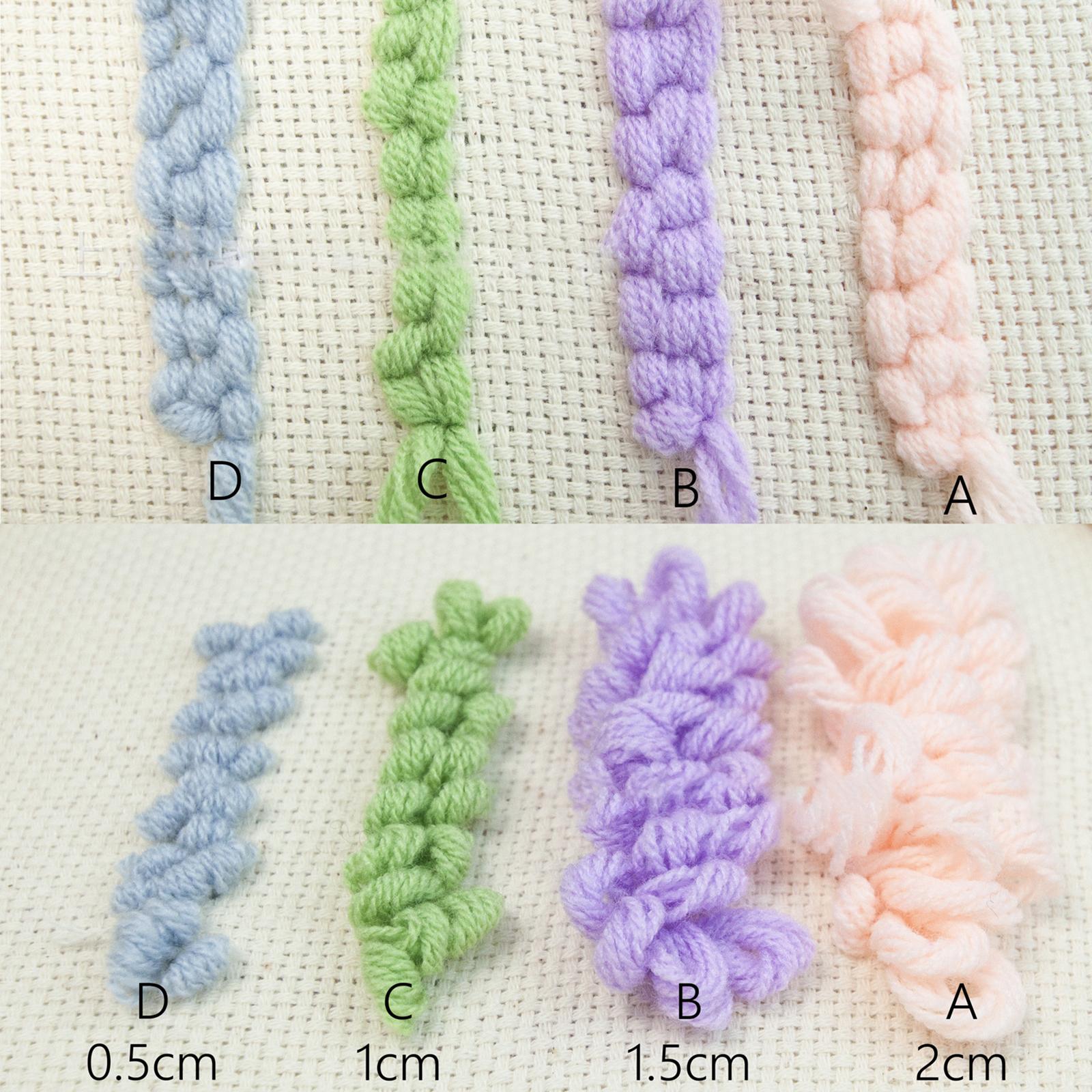 Big Eye Punch Needle Stitching DIY Weaving Wool Felting Supplies Sewing