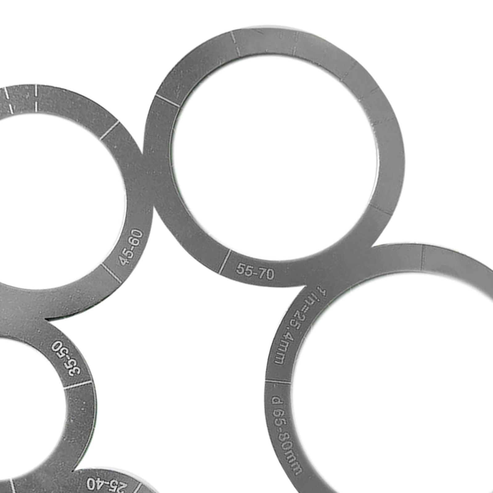 Leather Corner Cutting Ruler Metal Circle Templates DIY Tool Leather Crafts