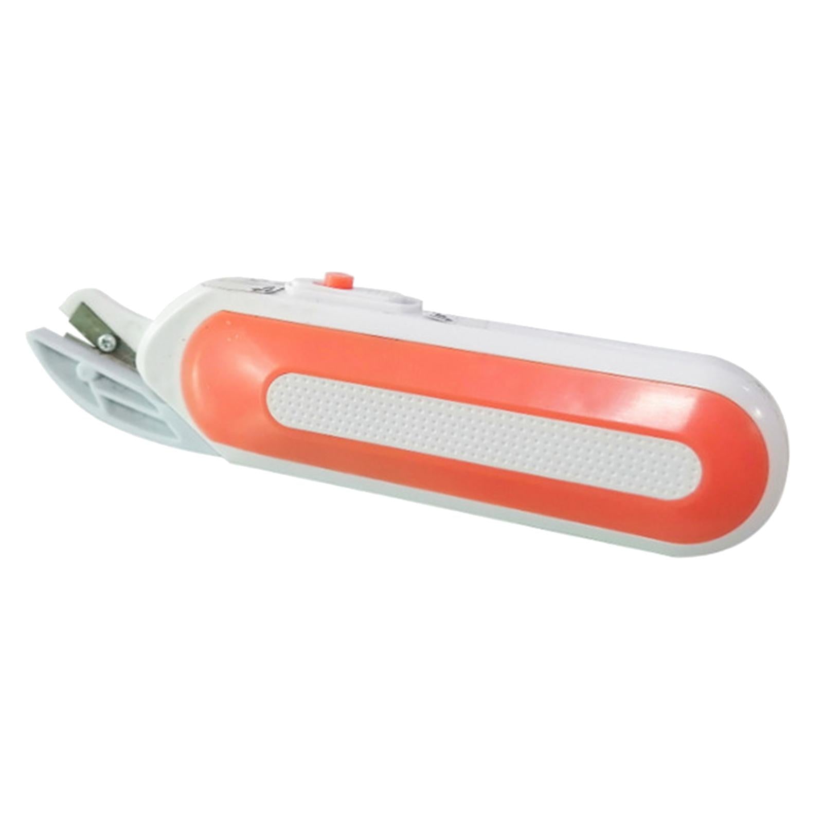 Electric Scissors Mini Handheld for Cardboard Cutting Tool Scrapbooking Orange