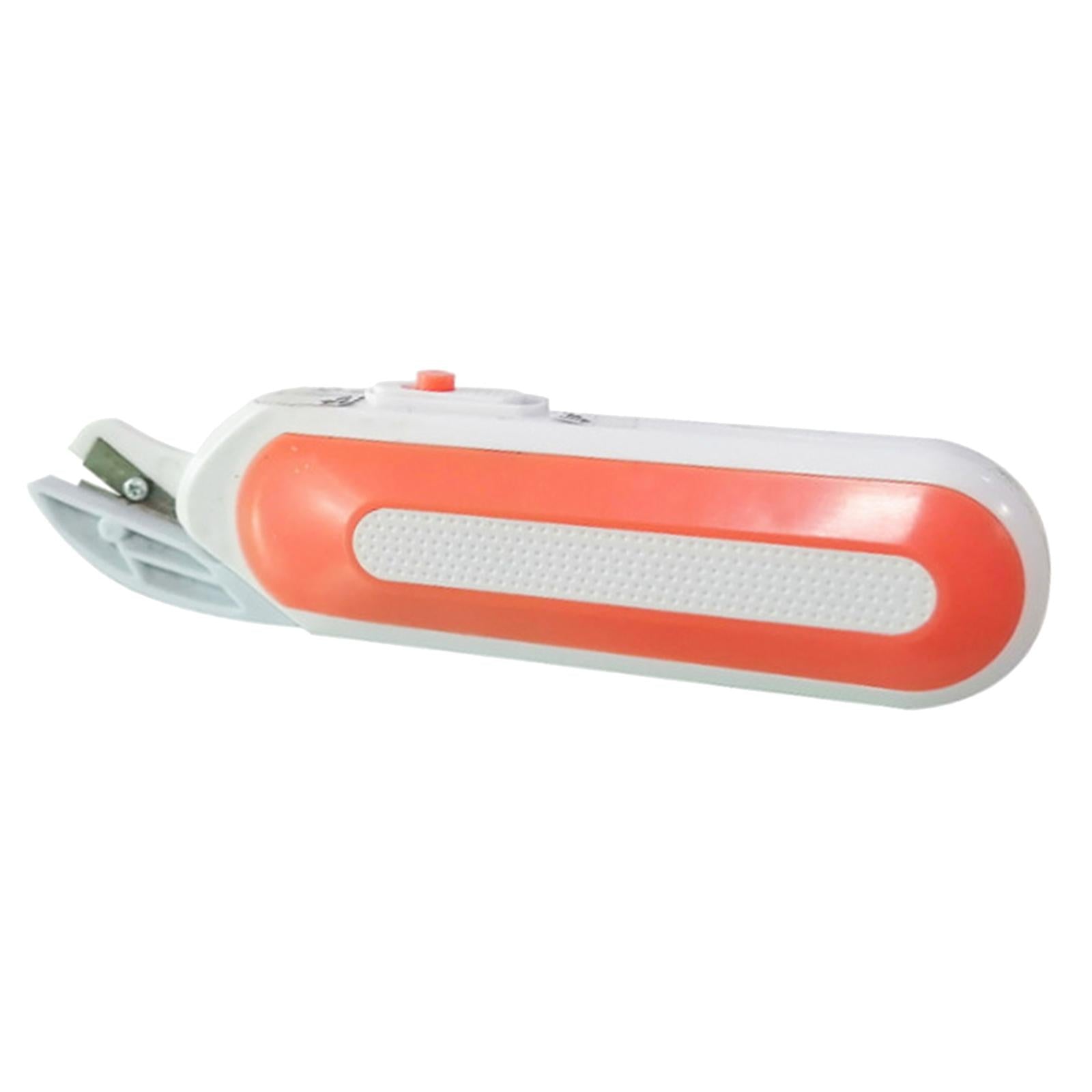 Electric Scissors Mini Handheld for Cardboard Cutting Tool Scrapbooking Orange