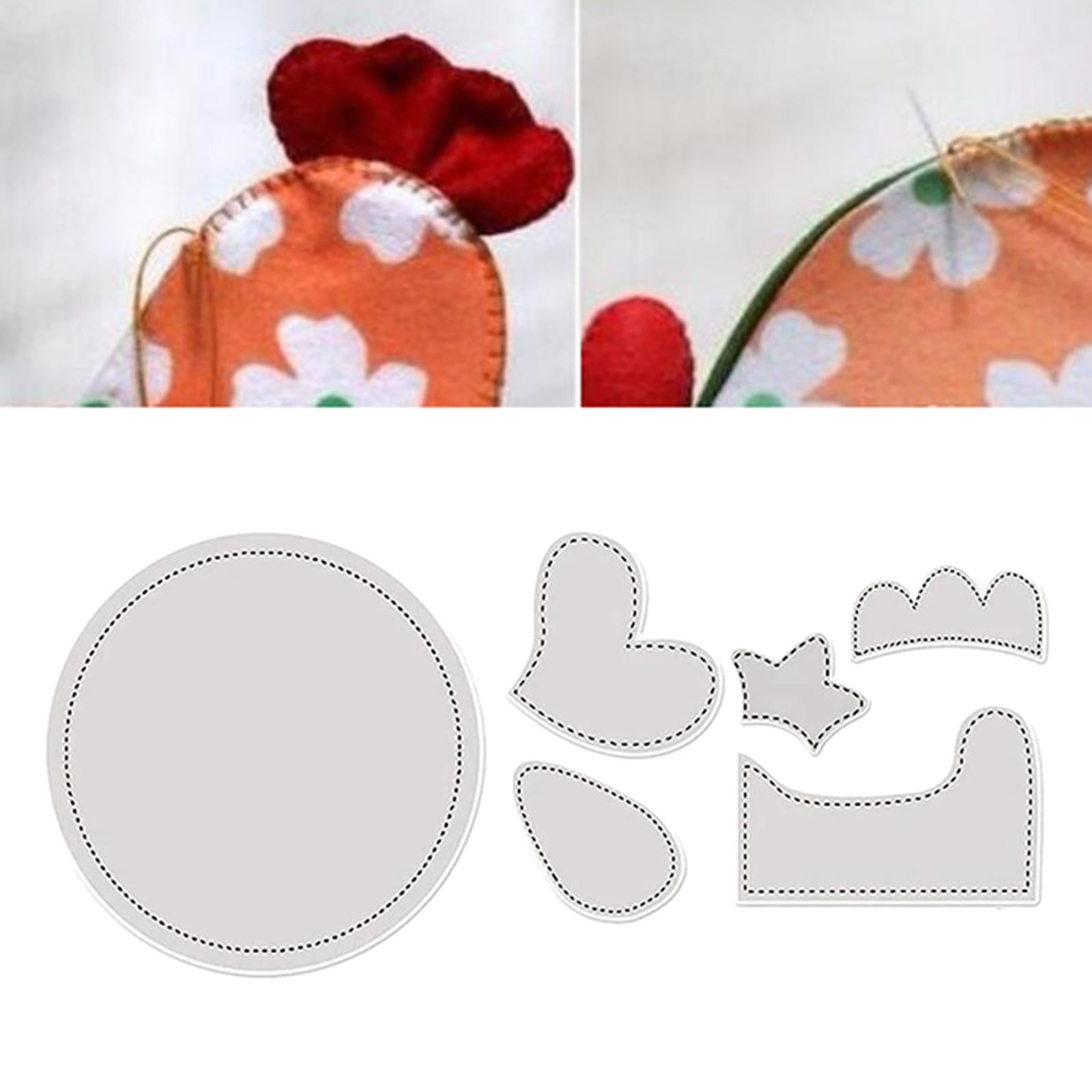 6x Easter Chicken Basket Templates Chick Basket Bag Pattern Patchwork Ruler M