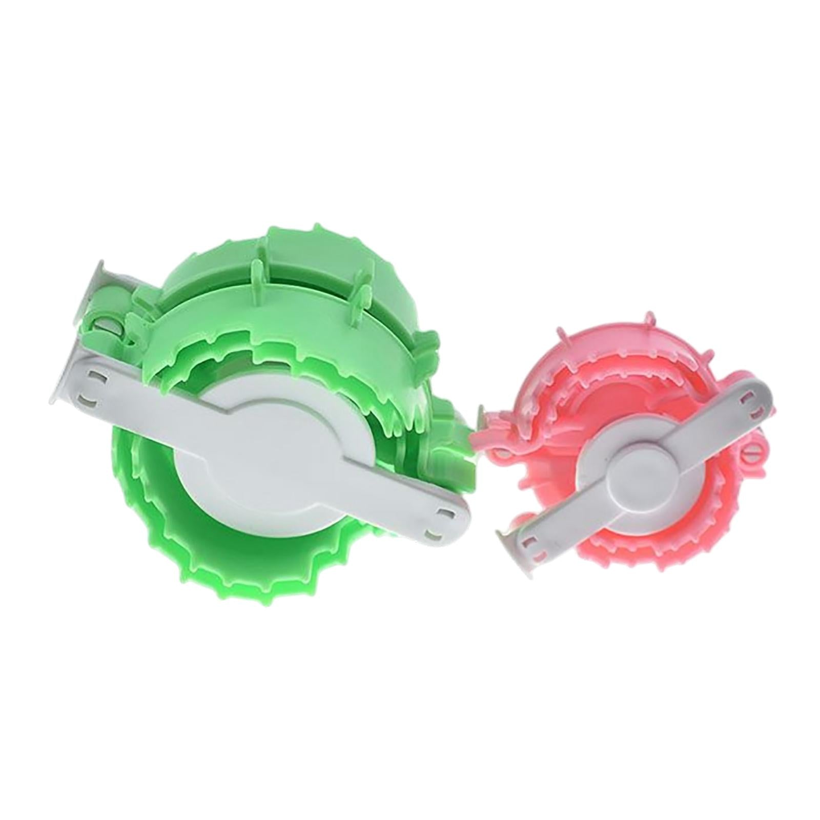 2 Size Pompom Maker Fluff Ball DIY Tool Weaver Needle Knitting Craft
