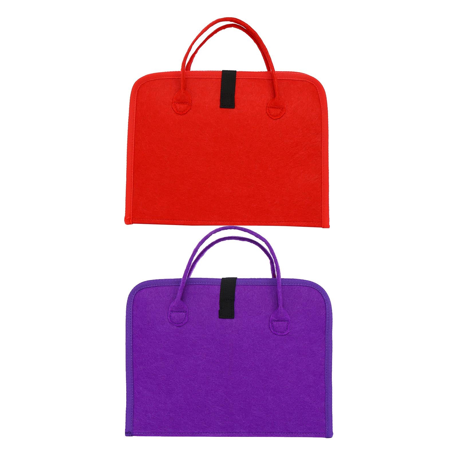 DIY Diamond Painting Handbag Mosaic Drill Eco-friendly Bags Red