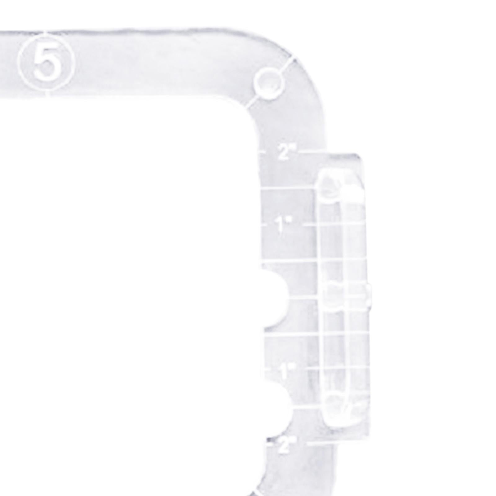 Free Motion Quilting Template Ruler Frame Drawing DIY Tracing Tools