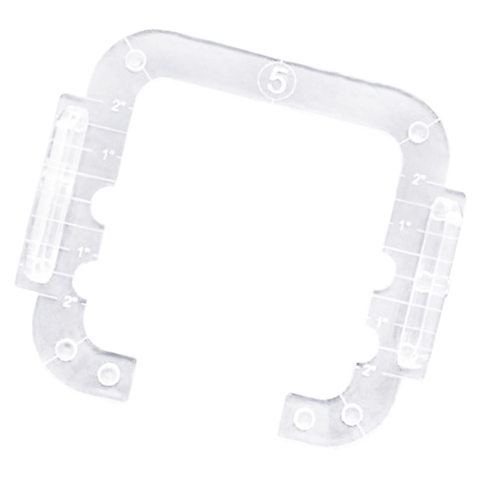 Free Motion Quilting Template Ruler Frame Drawing DIY Tracing Tools