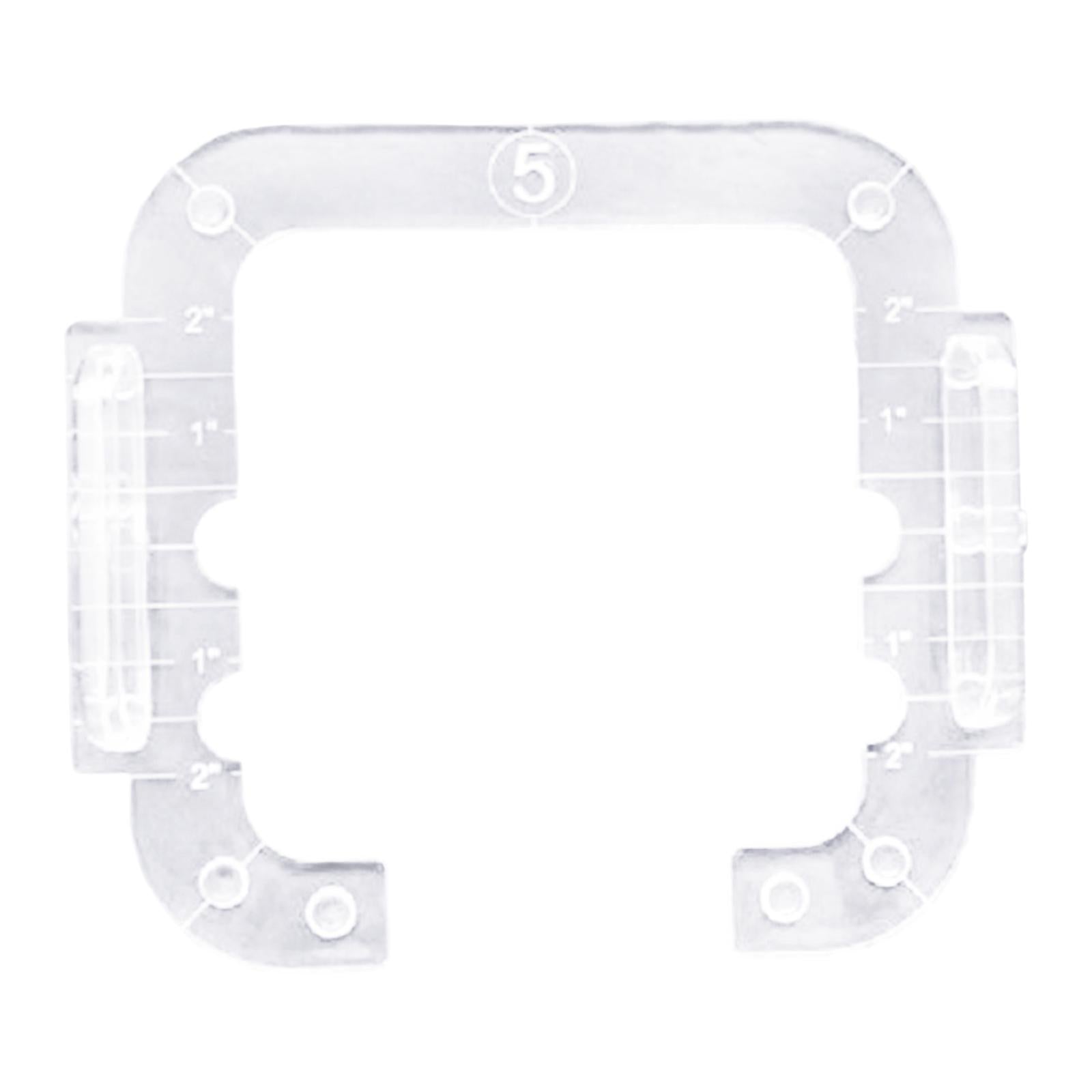 Free Motion Quilting Template Ruler Frame Drawing DIY Tracing Tools