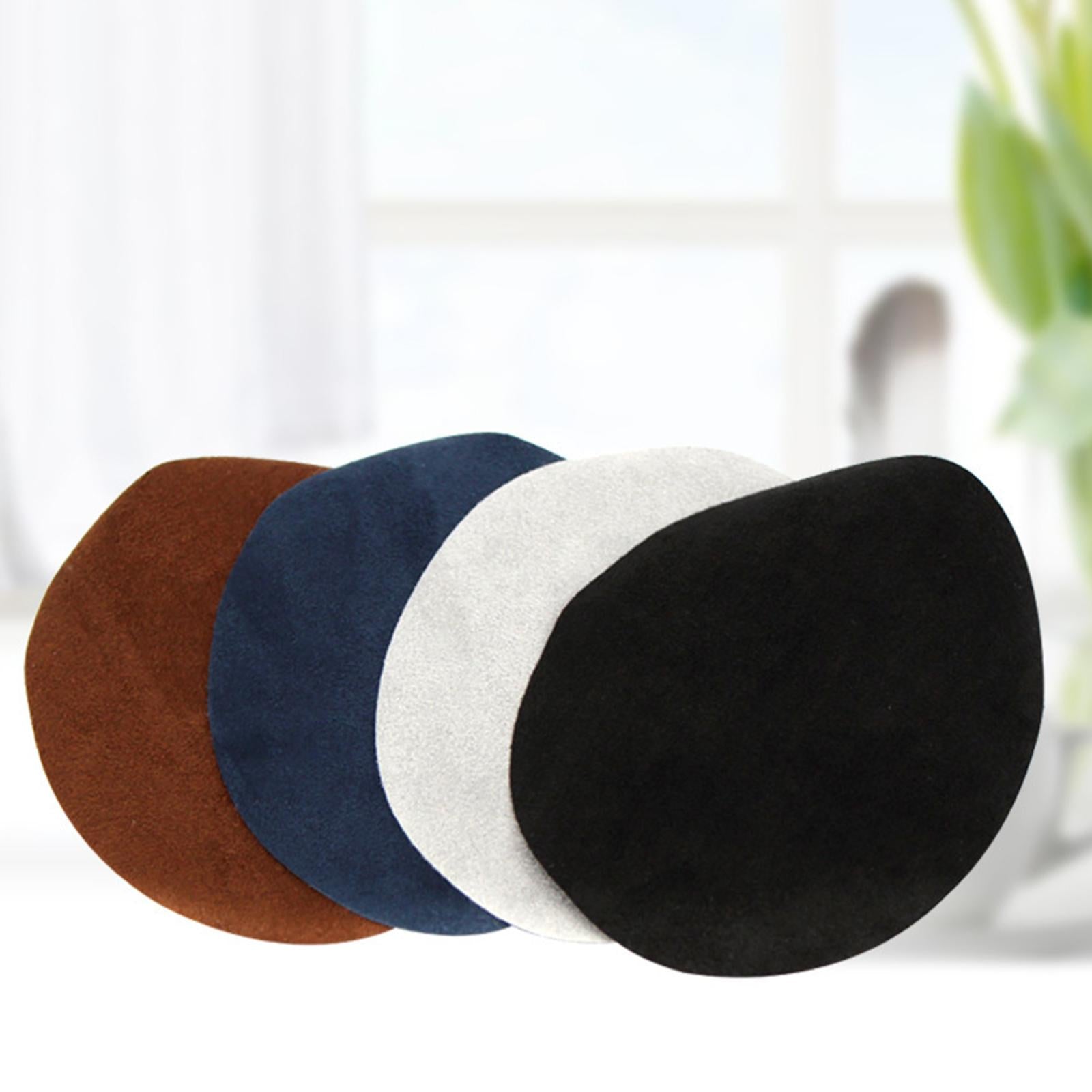 10 Pieces Artificial Leather Patches Sew On/Iron On Applique for Clothing