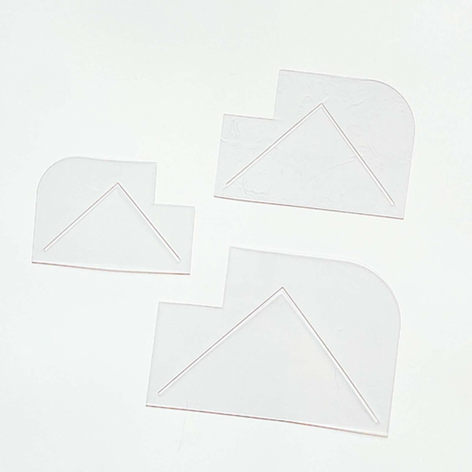 Patchwork Template for Backpack Guide Tool Handmade Sewing Ruler Grids S