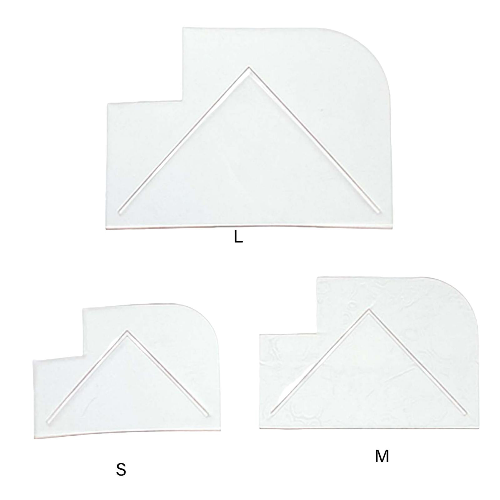 Patchwork Template for Backpack Guide Tool Handmade Sewing Ruler Grids S