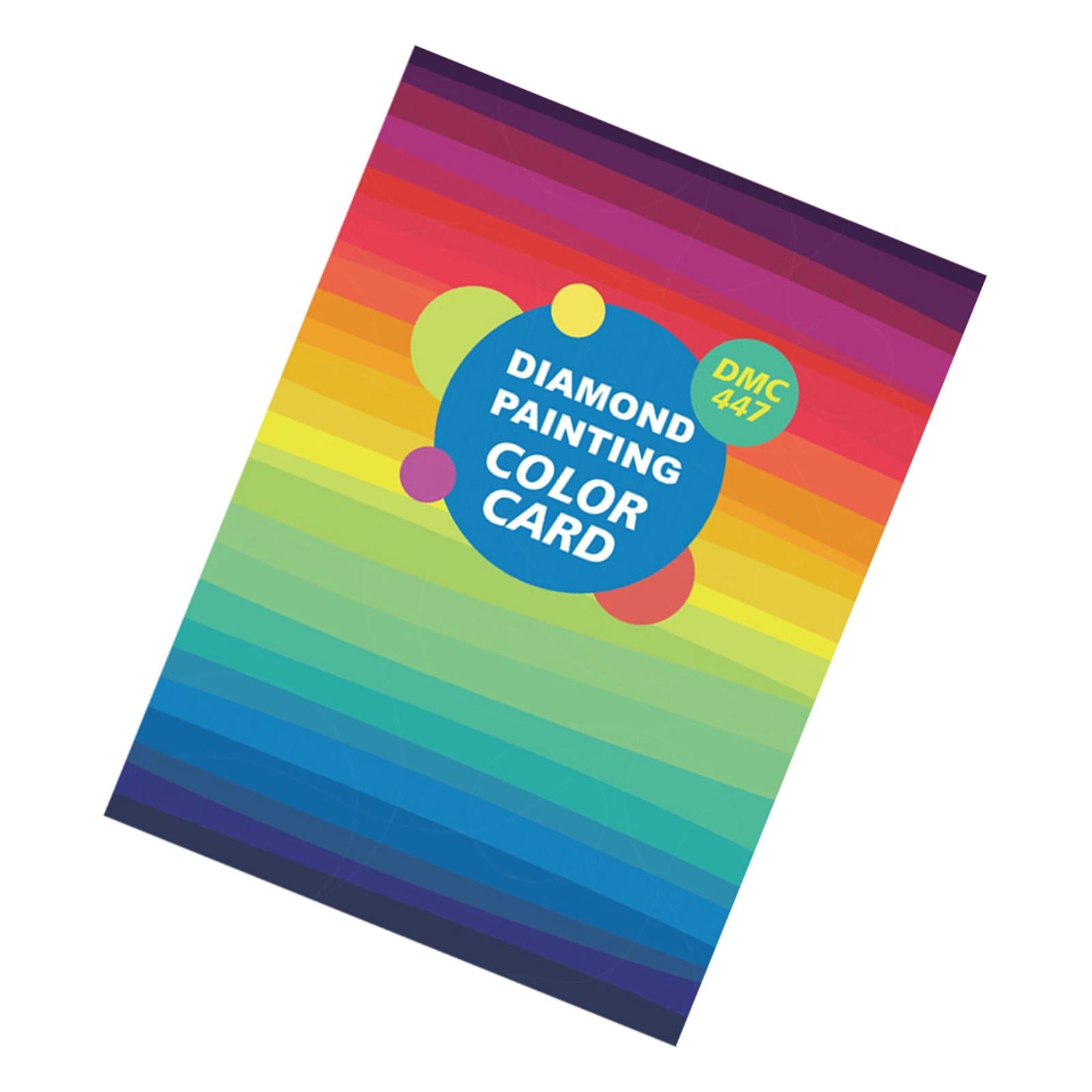 DMC Color Chart for Diamond Painting Book 5D Diamond Art Reference Tools