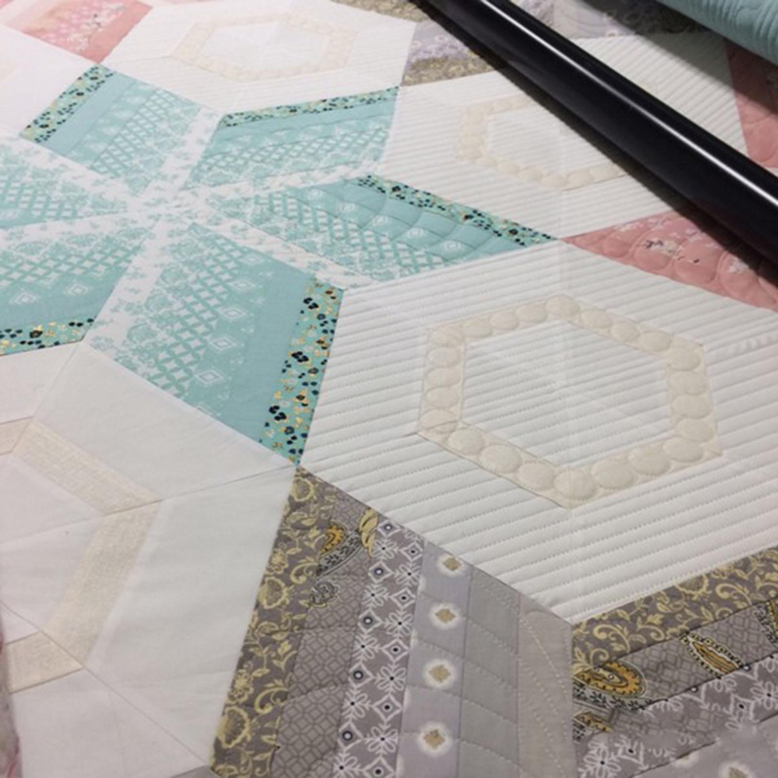 Acrylic Quilting Template Ruler Patchwork Measuring Periwinkle for Supplies S