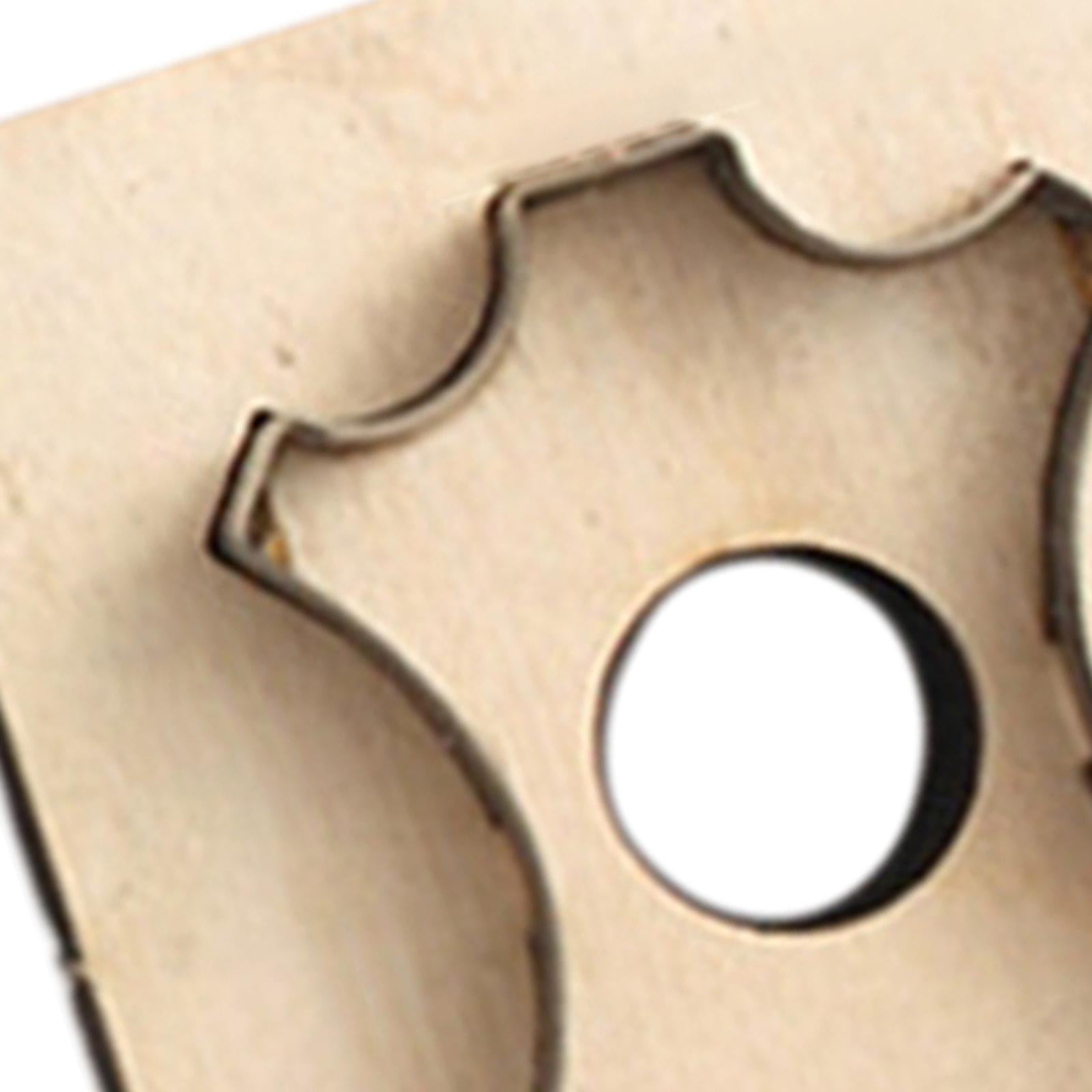 Japan Steel Blade DIY Cutting  Mould Wood Rule Die Tag Pendant S 48X36mm