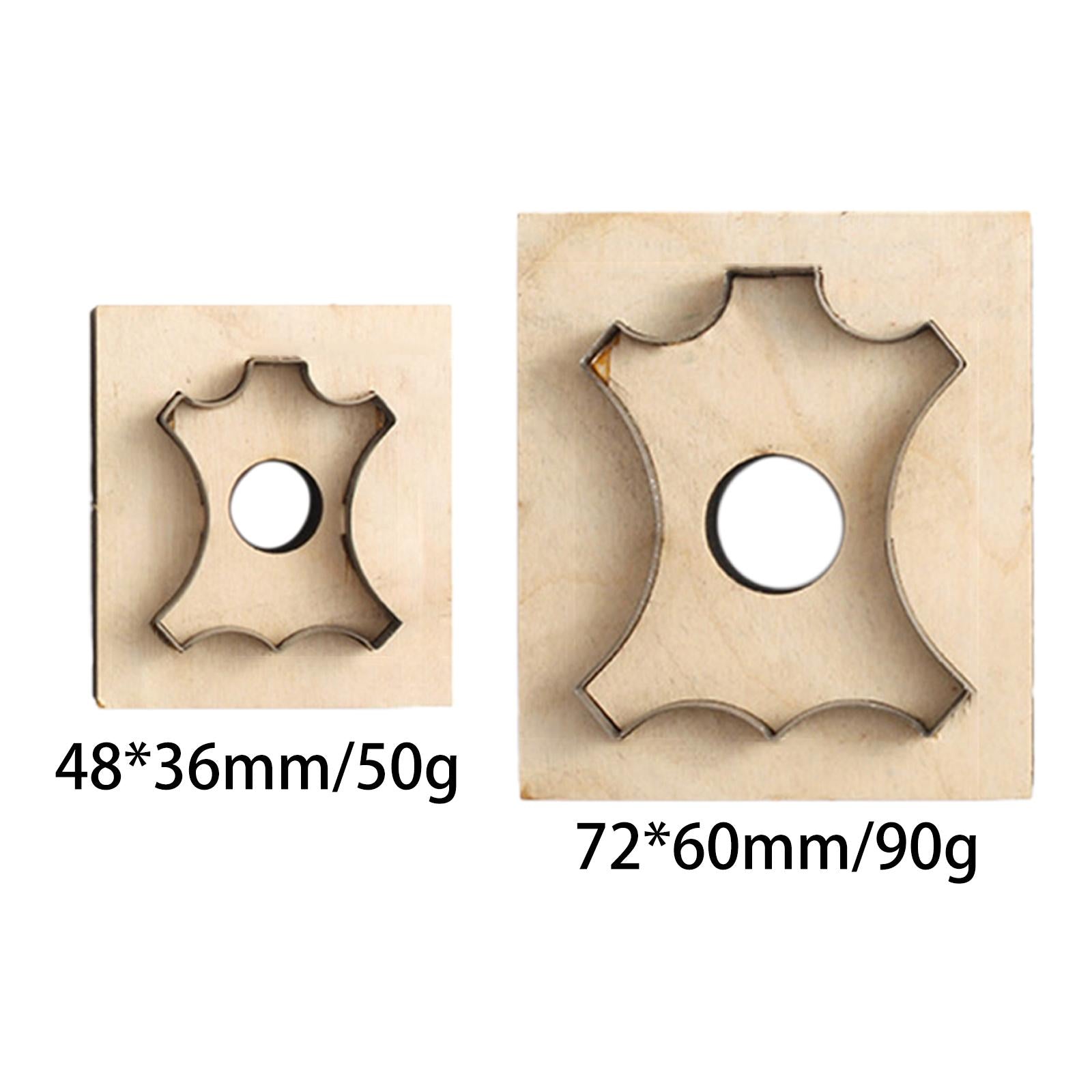 Japan Steel Blade DIY Cutting  Mould Wood Rule Die Tag Pendant S 48X36mm