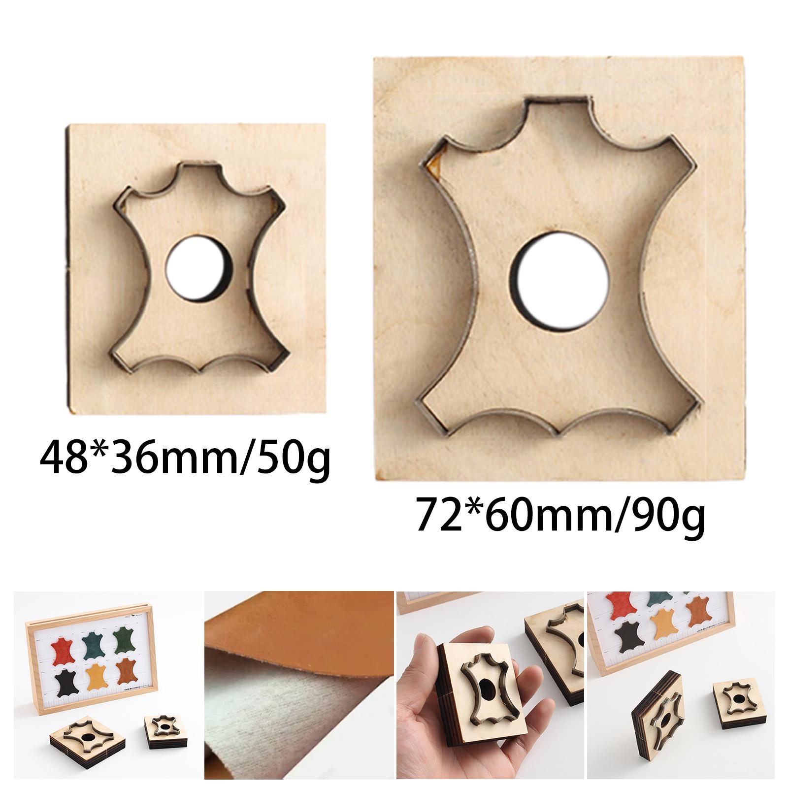 Japan Steel Blade DIY Cutting  Mould Wood Rule Die Tag Pendant S 48X36mm