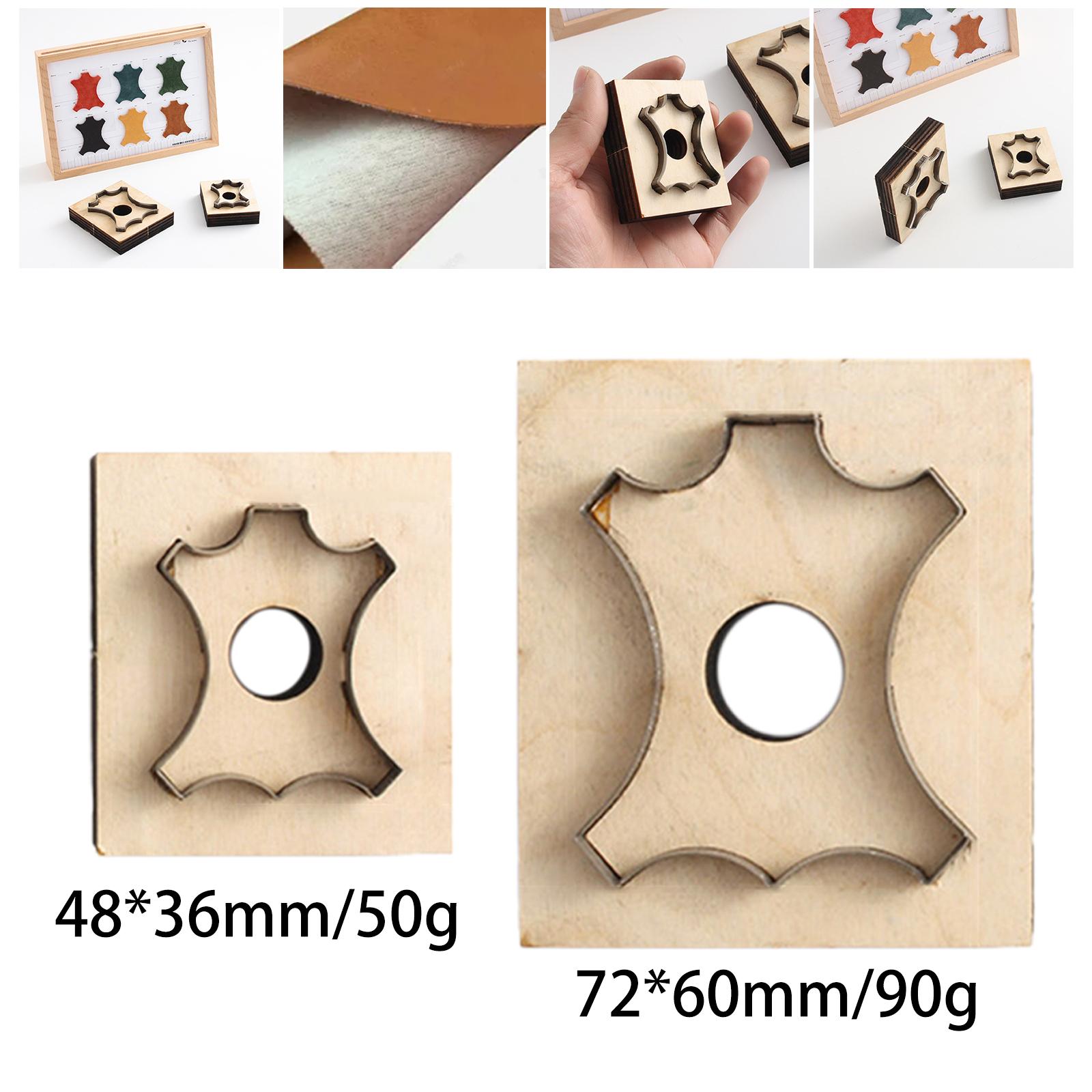 Japan Steel Blade DIY Cutting  Mould Wood Rule Die Tag Pendant S 48X36mm