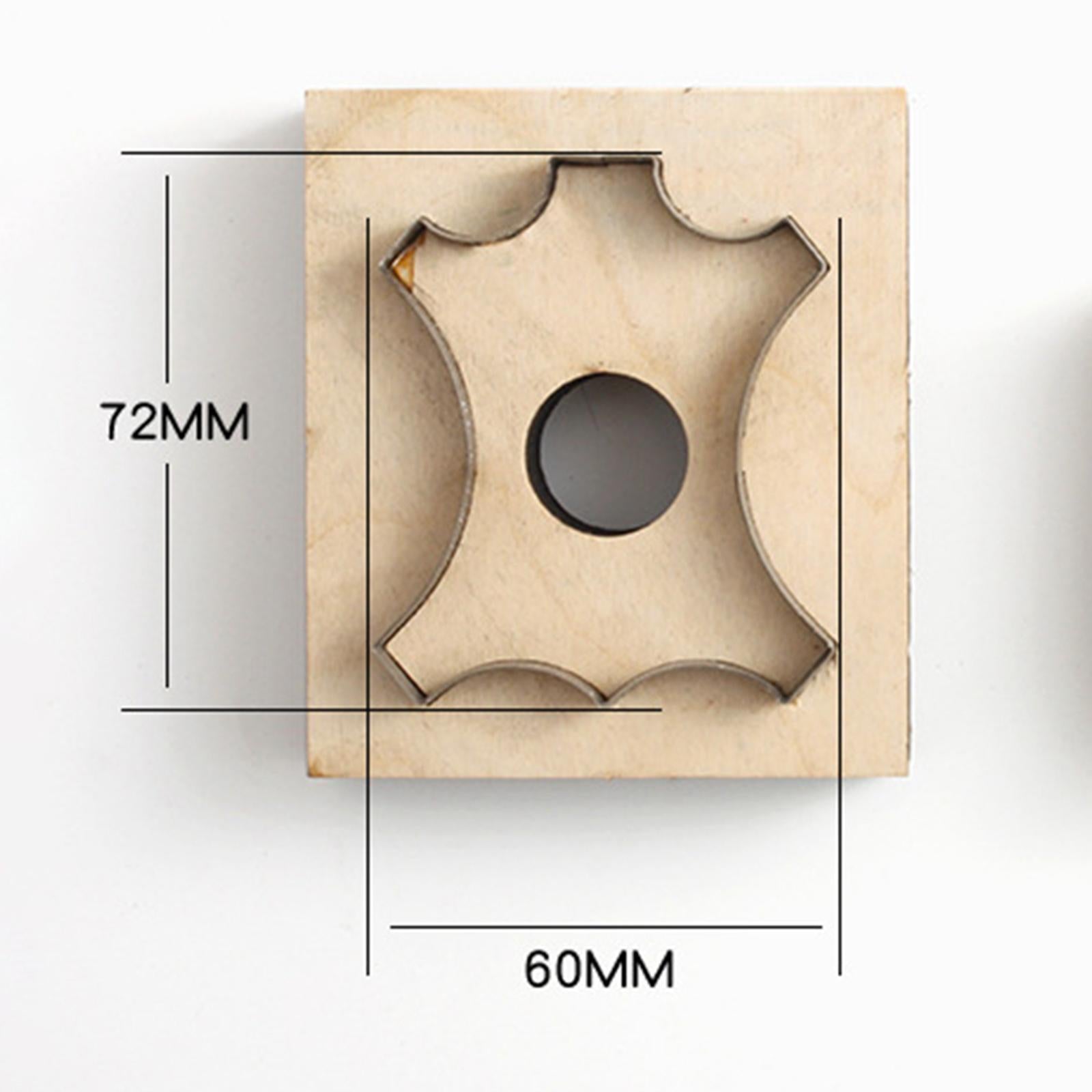 Japan Steel Blade DIY Cutting  Mould Wood Rule Die Tag Pendant L 72X60mm