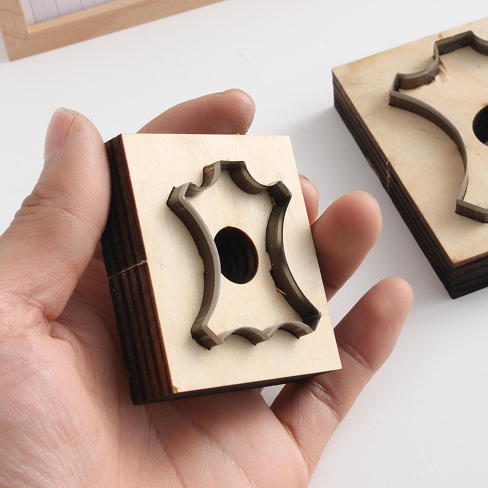 Japan Steel Blade DIY Cutting  Mould Wood Rule Die Tag Pendant L 72X60mm
