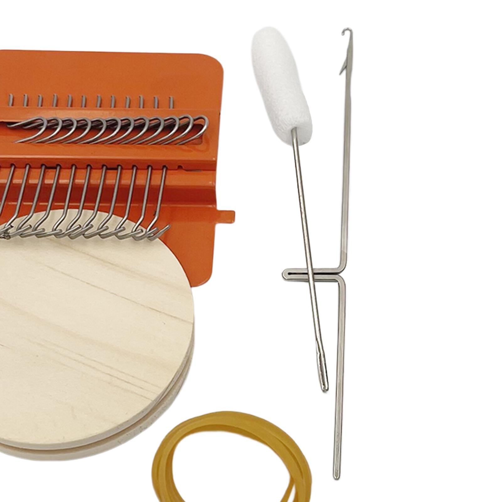 Speedweave Darning Loom Type Weave Tool Wood Weaving Frame Loom 12/14 12 Pin