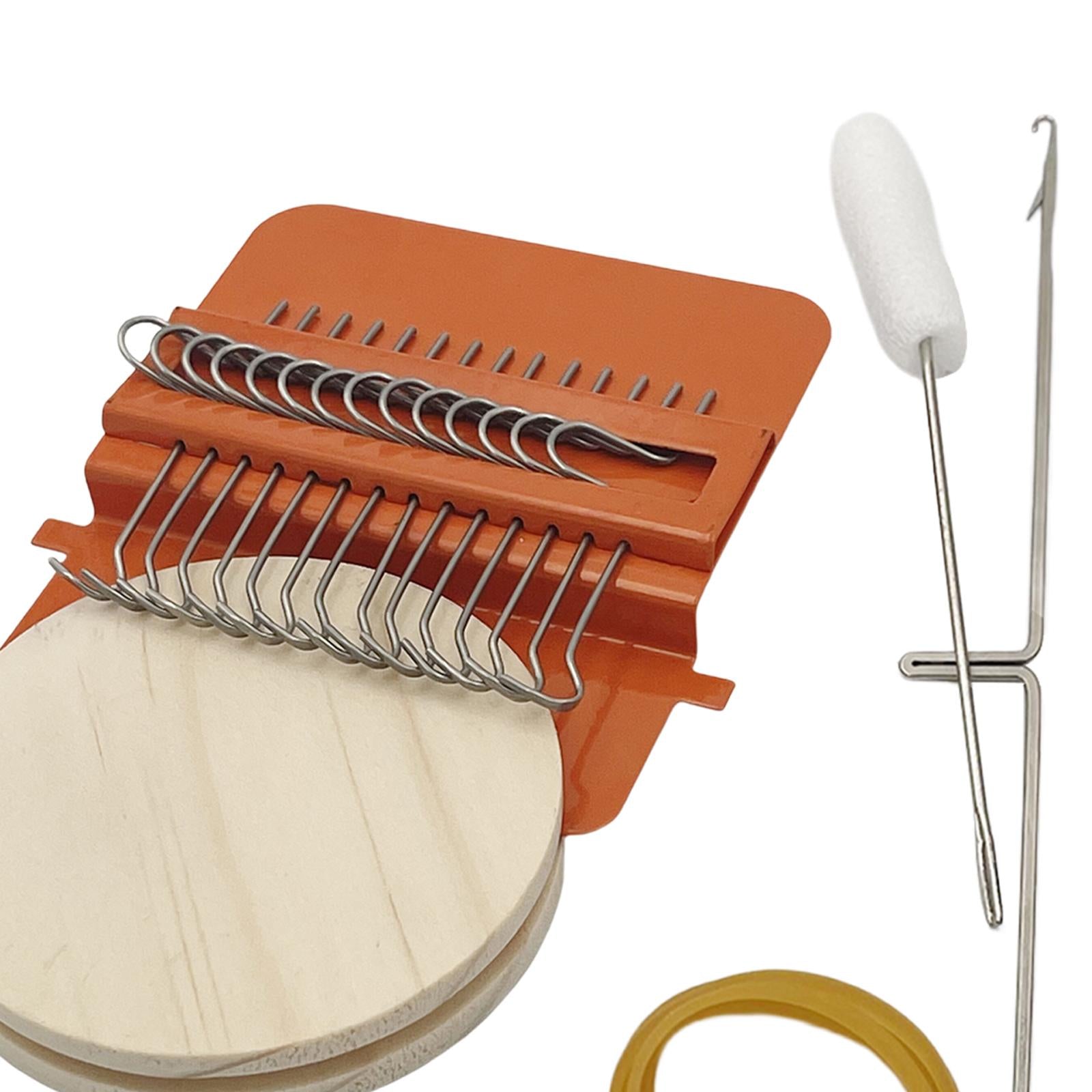 Speedweave Darning Loom Type Weave Tool Wood Weaving Frame Loom 12/14 14 Pin