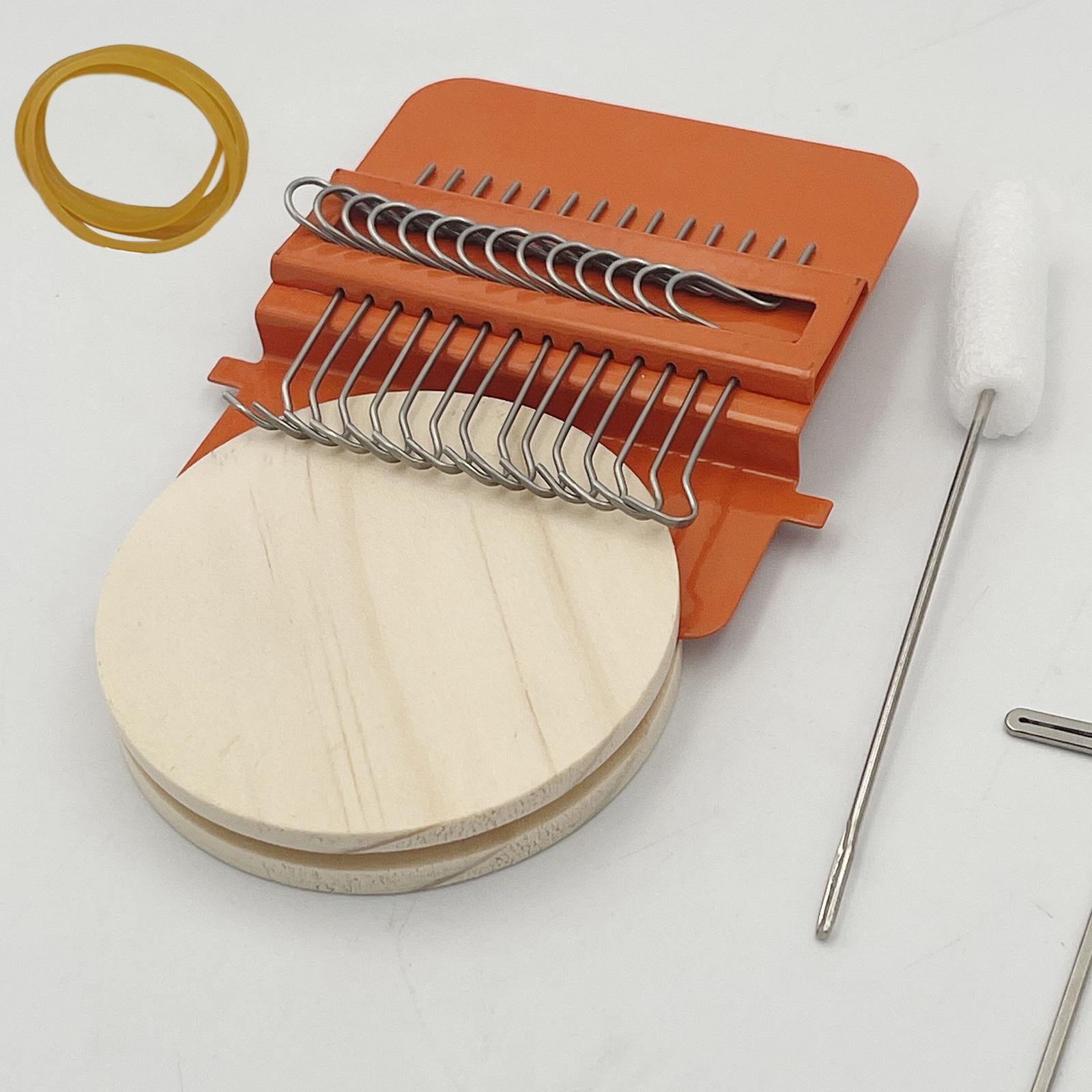Speedweave Darning Loom Type Weave Tool Wood Weaving Frame Loom 12/14 14 Pin