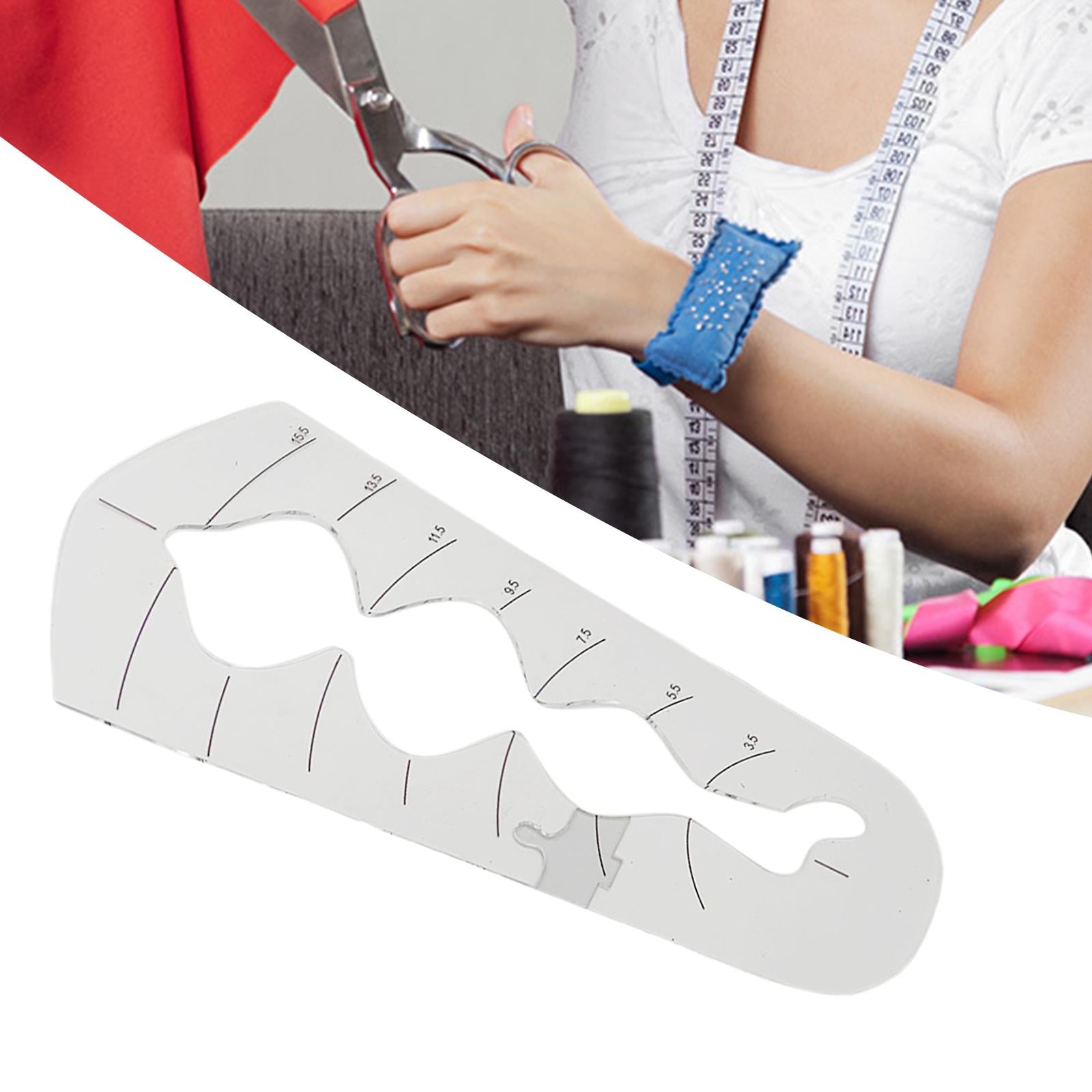 Quilting Template Ruler Bubble Border Acrylic for DIY Craftwork and Sewing