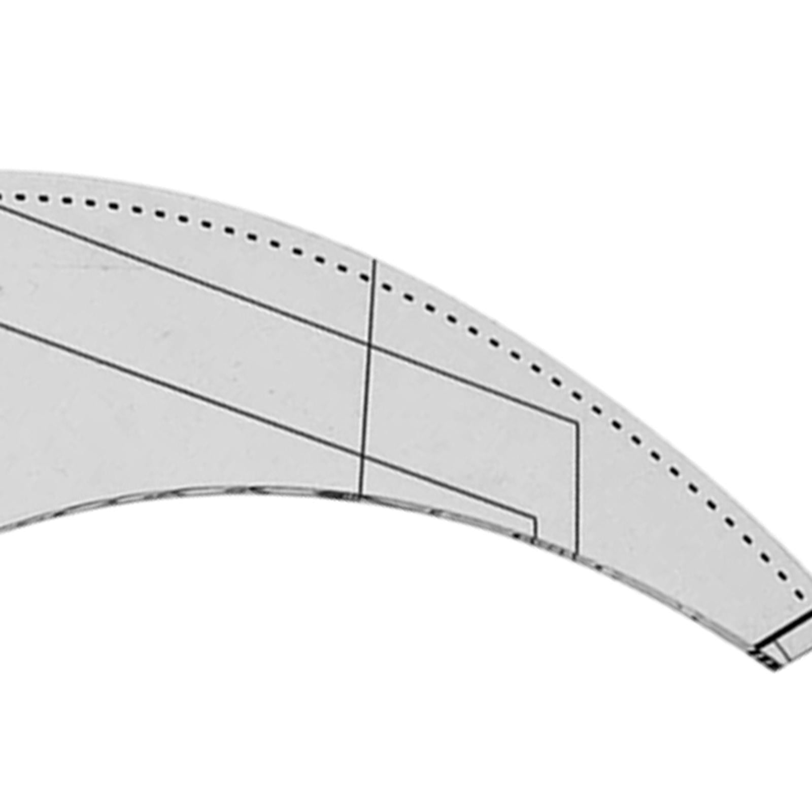 Quilting Cutting Template Handmade Patchwork Ruler DIY Sewing 8inch