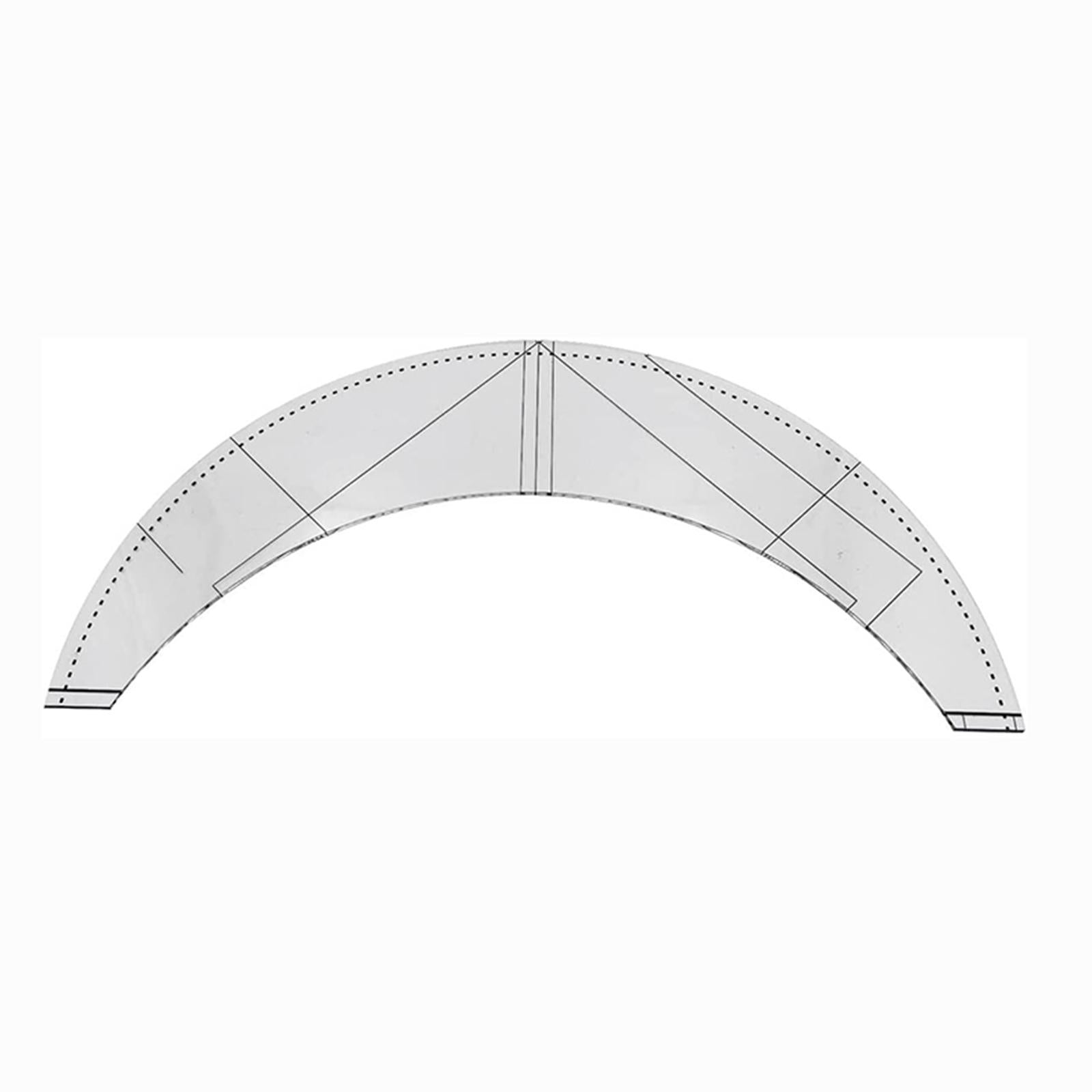 Quilting Cutting Template Handmade Patchwork Ruler DIY Sewing 12inch