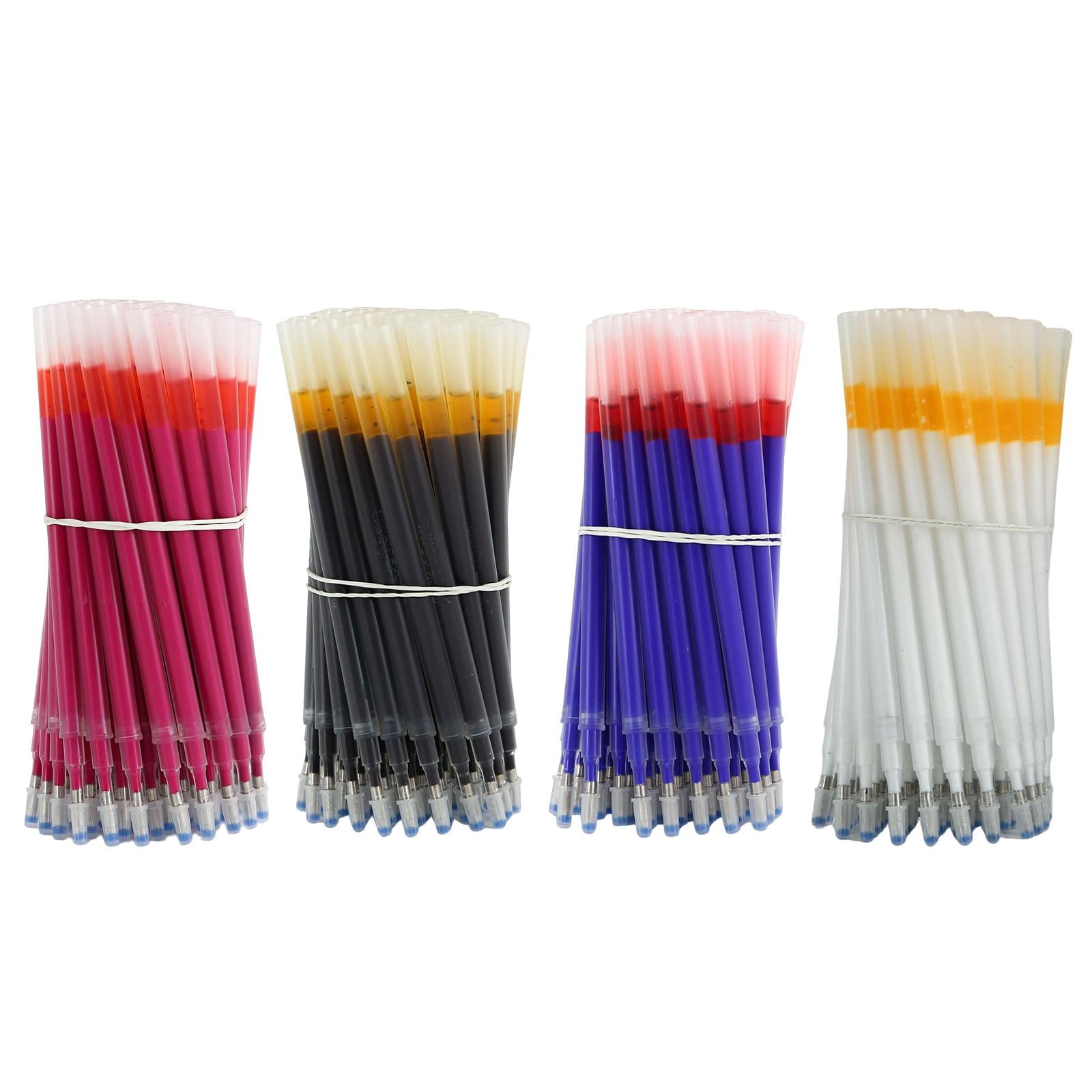 50pcs Heat Erase Pens Refills Heat Disappearing Ink for Quilting Sewing Red