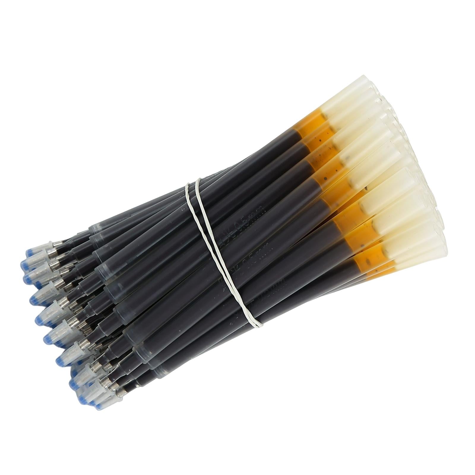 50pcs Heat Erase Pens Refills Heat Disappearing Ink for Quilting Sewing Black