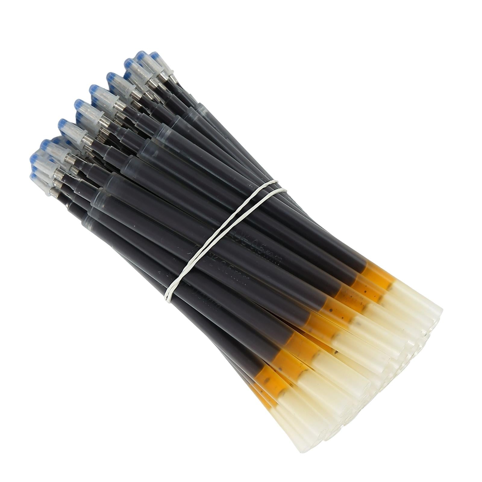 50pcs Heat Erase Pens Refills Heat Disappearing Ink for Quilting Sewing Black