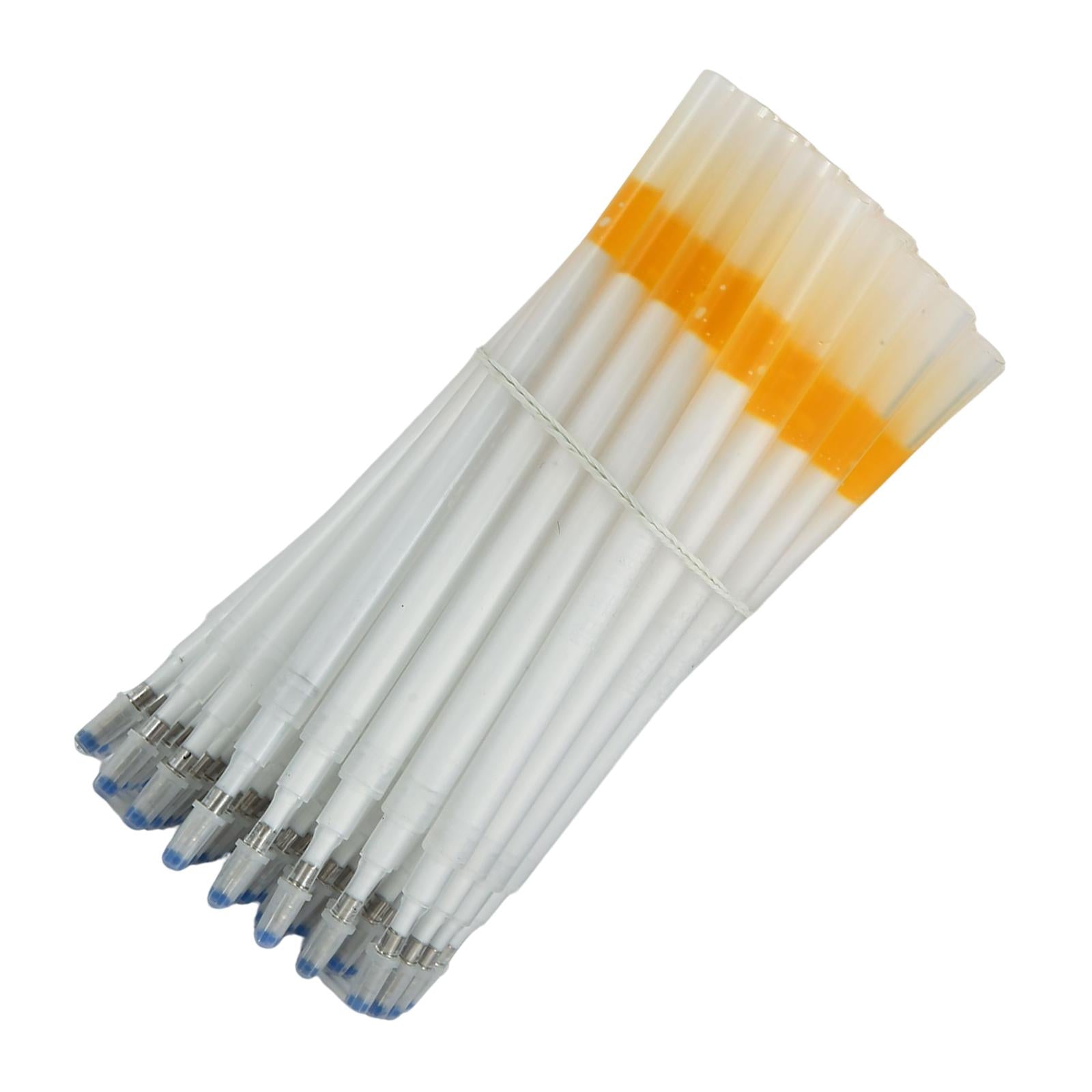 50pcs Heat Erase Pens Refills Heat Disappearing Ink for Quilting Sewing White